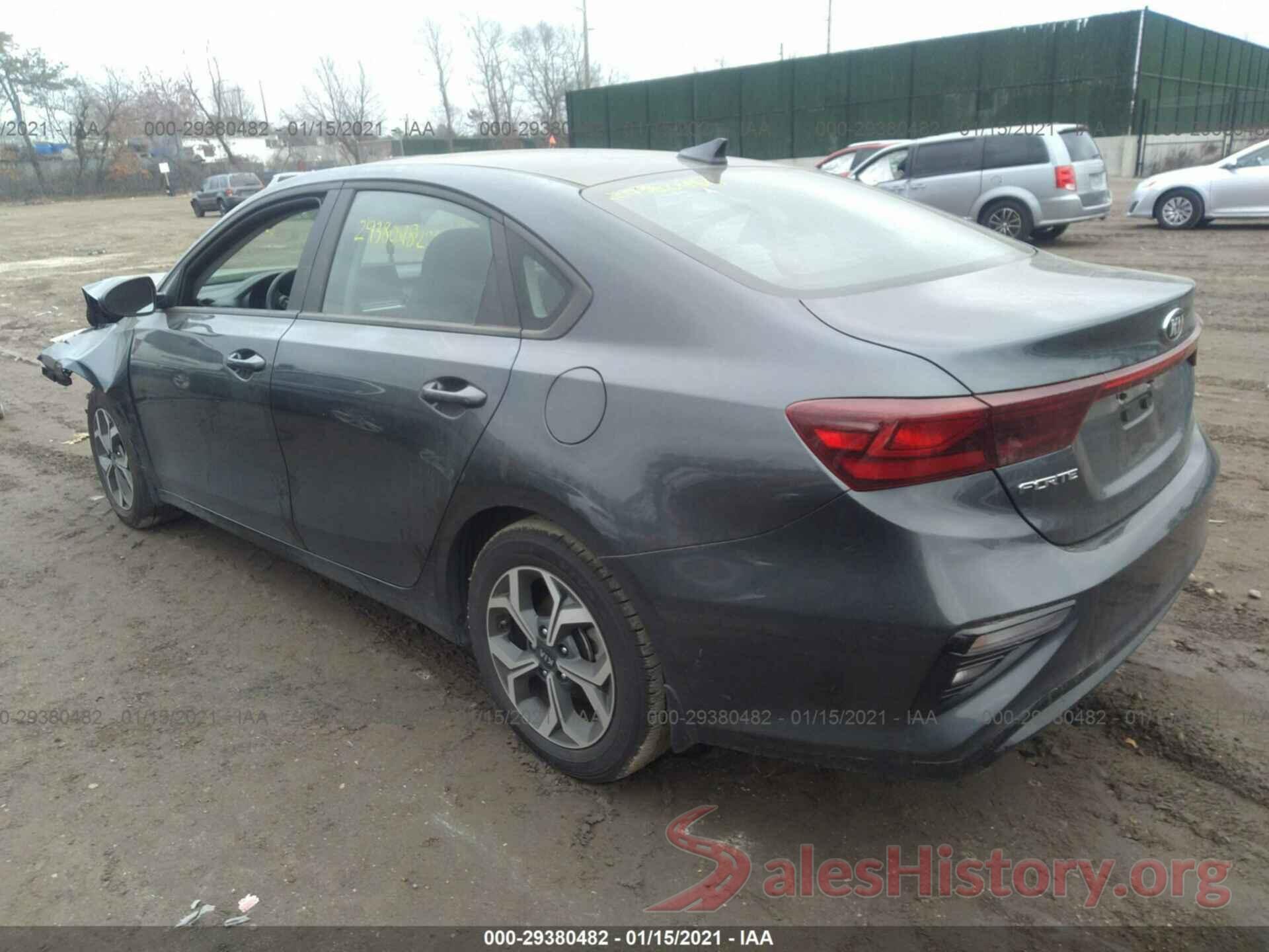 3KPF24AD9LE213120 2020 KIA FORTE