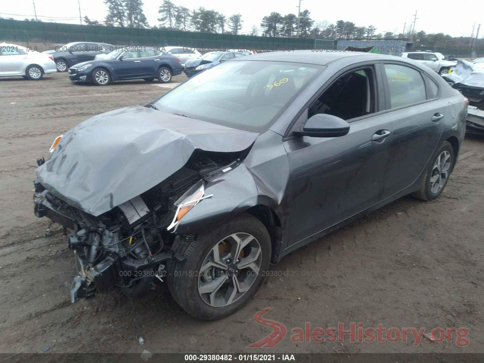 3KPF24AD9LE213120 2020 KIA FORTE