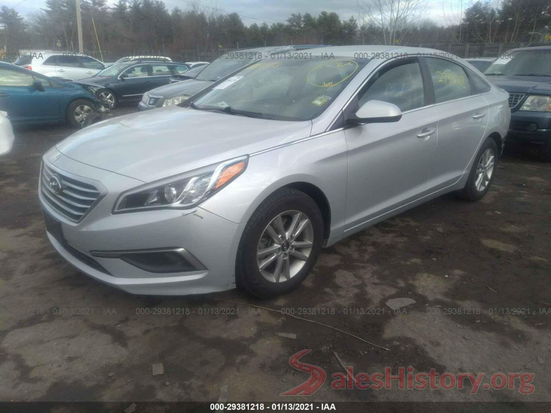 5NPE24AF4HH532876 2017 HYUNDAI SONATA