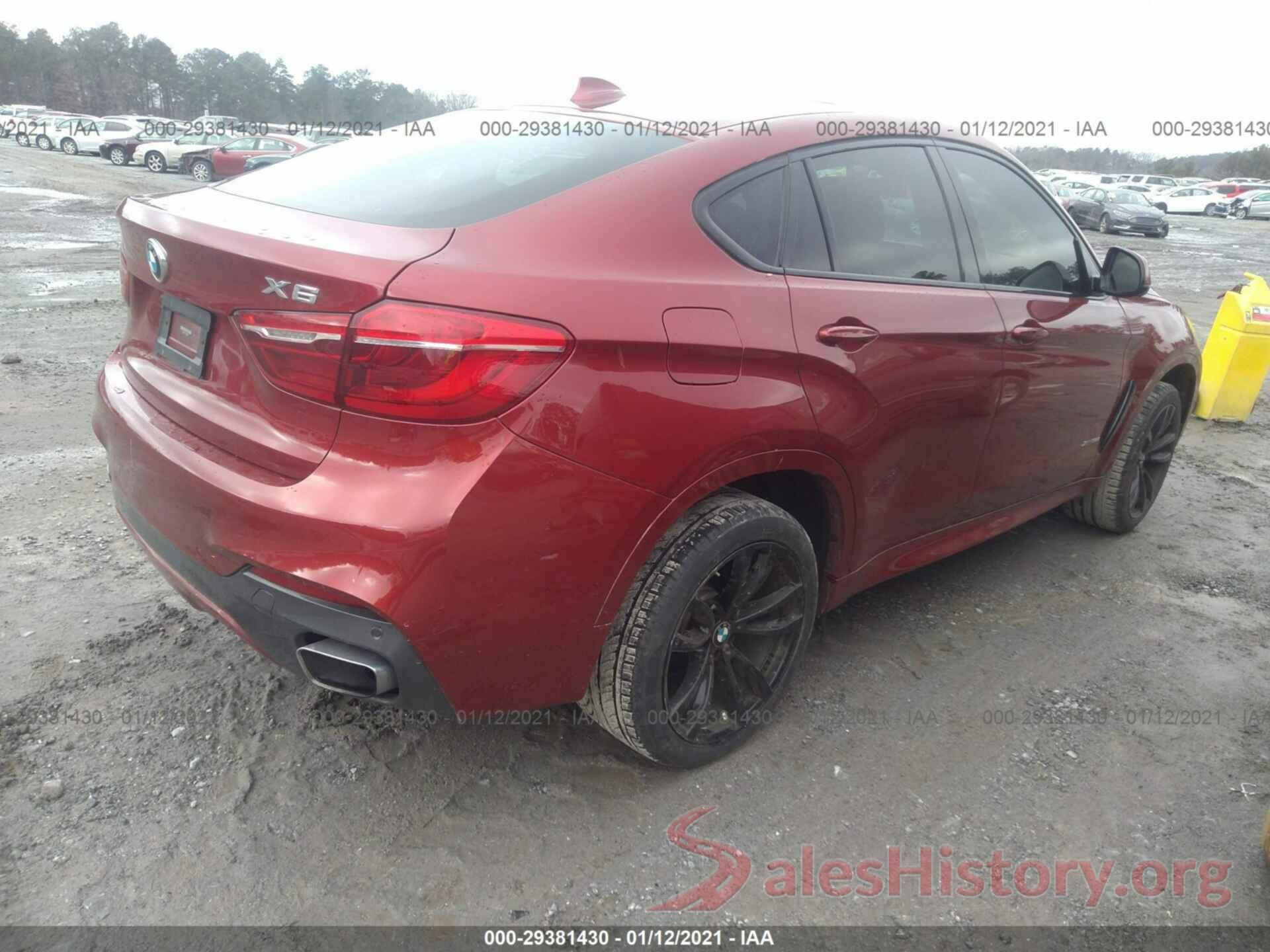 5UXKU2C54J0X48668 2018 BMW X6