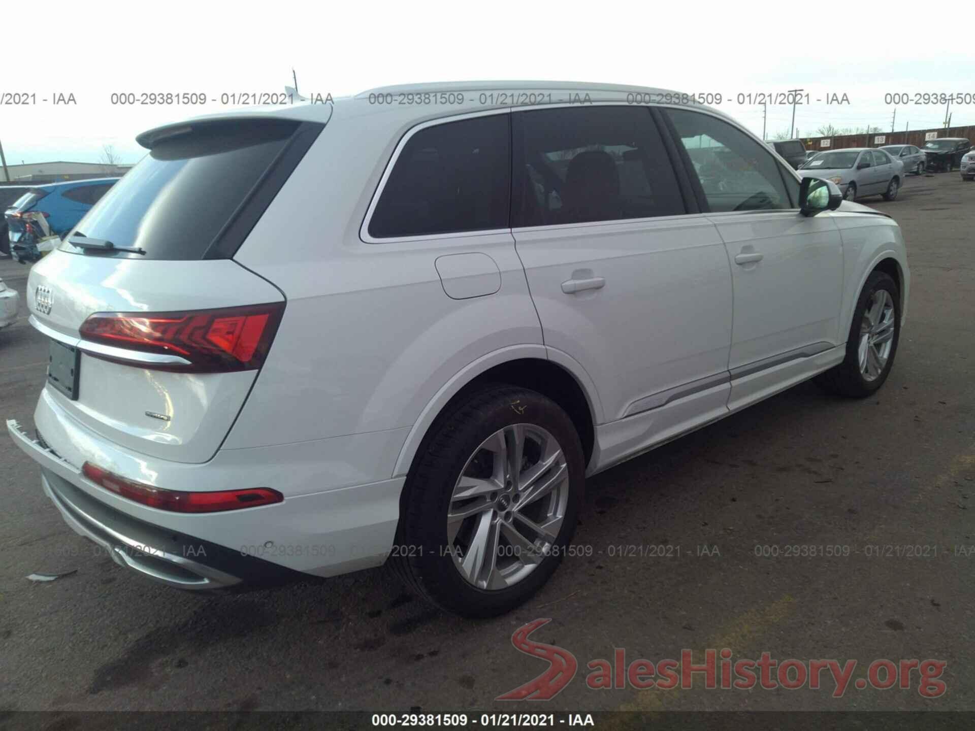 WA1LXAF75LD001963 2020 AUDI Q7