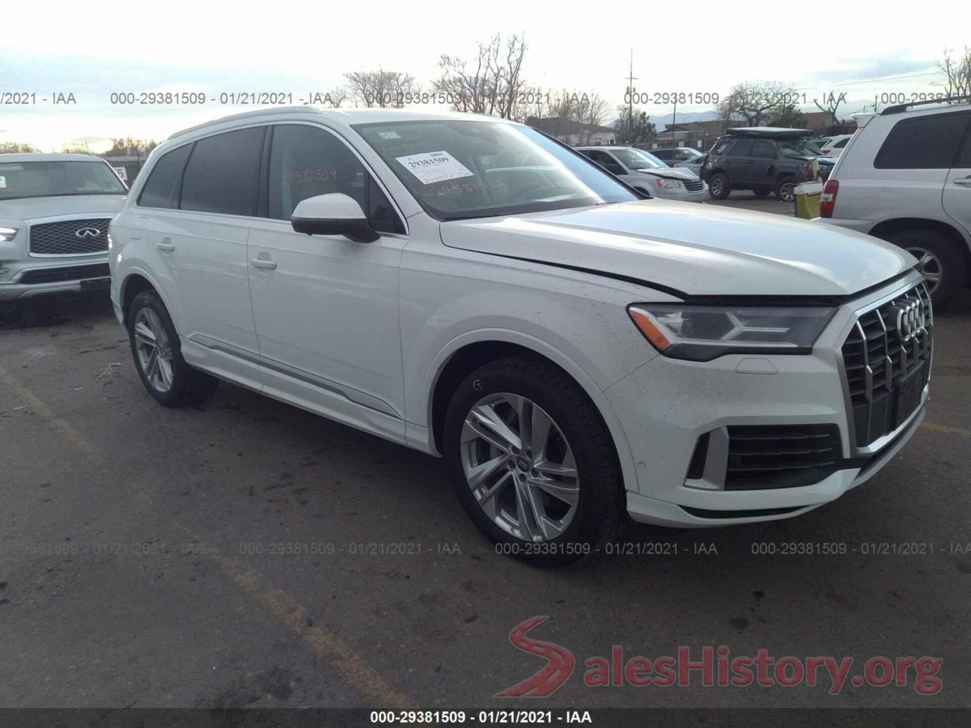 WA1LXAF75LD001963 2020 AUDI Q7