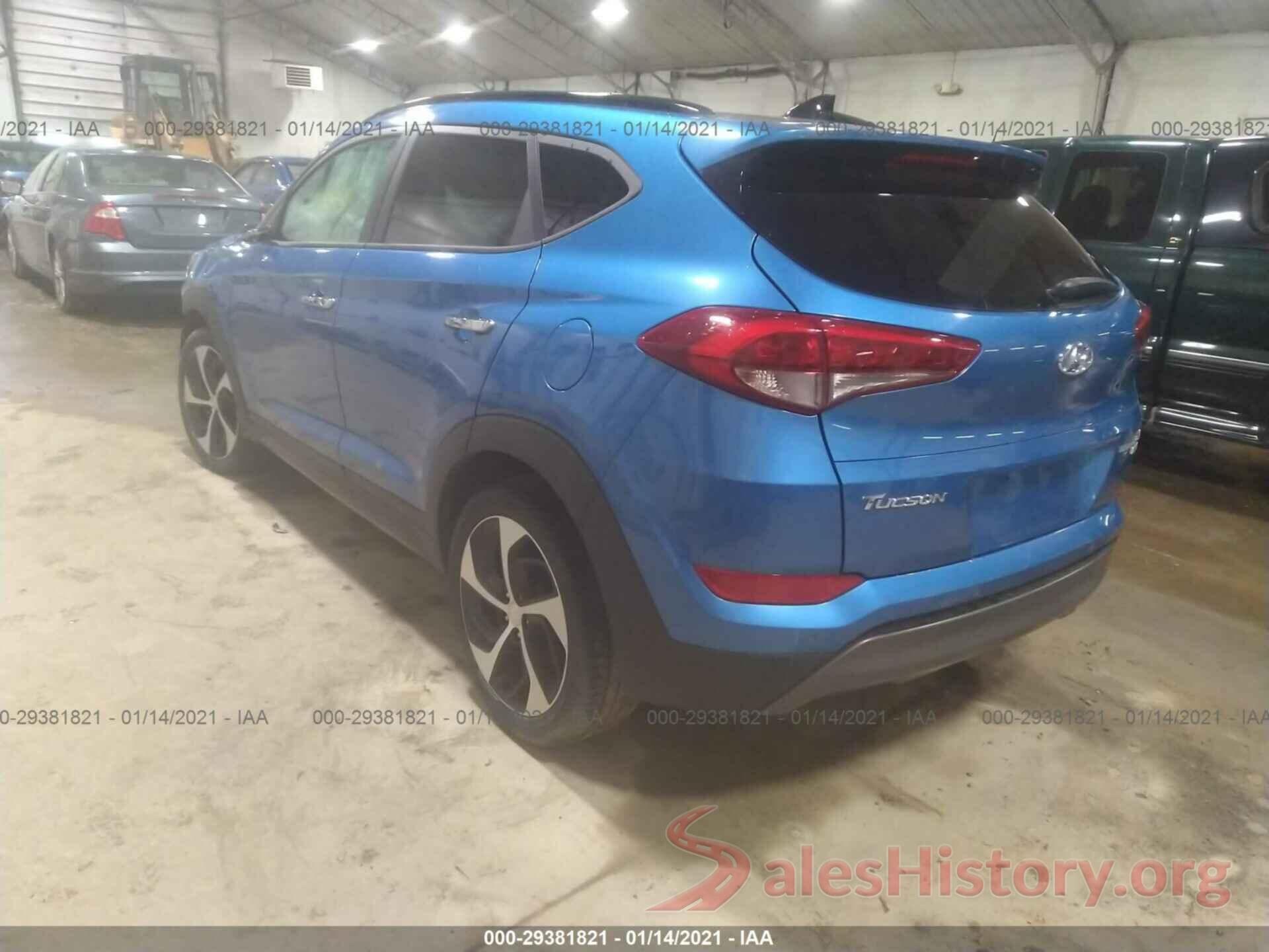 KM8J3CA20GU079603 2016 HYUNDAI TUCSON