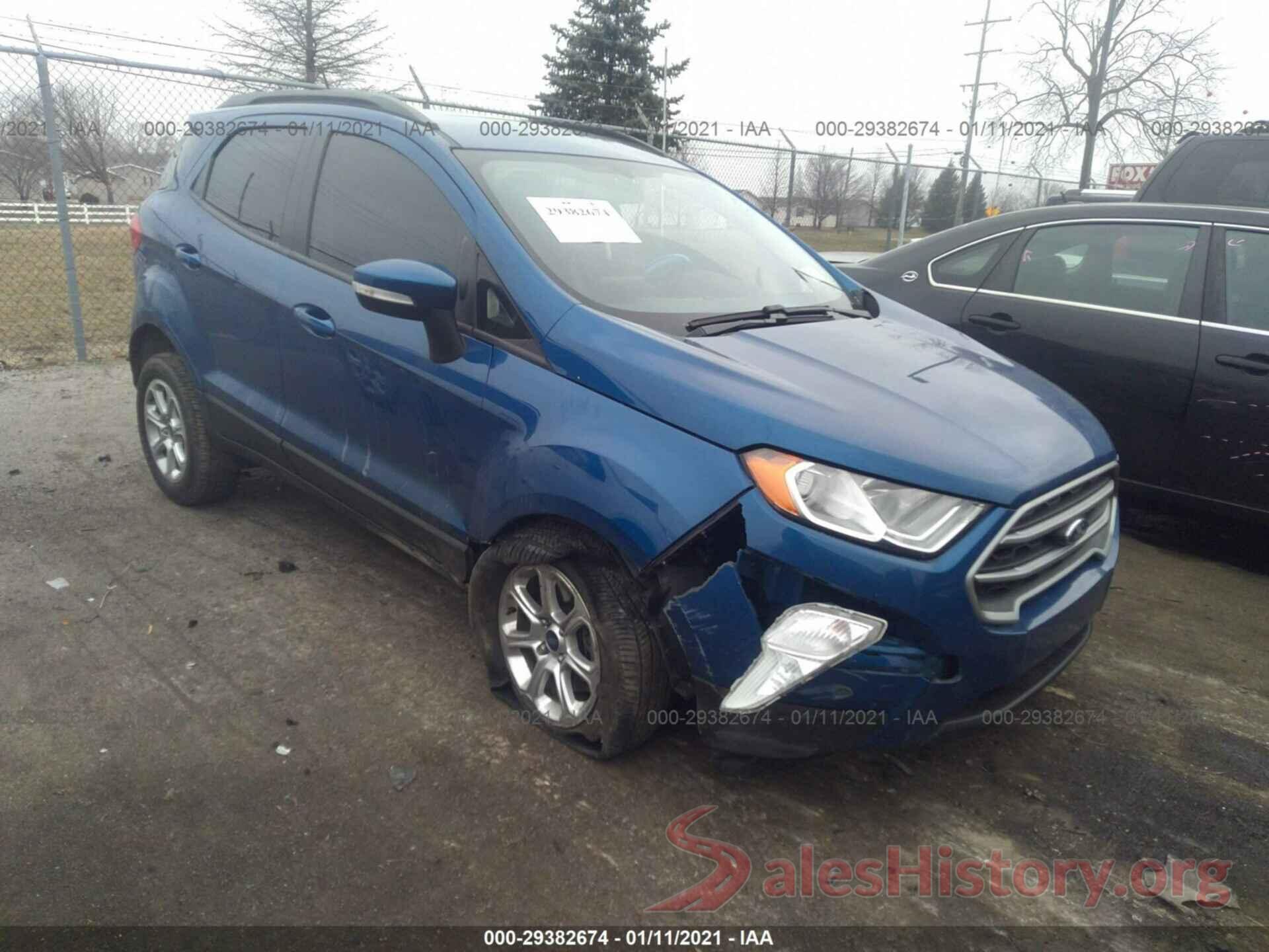 MAJ6P1UL1JC244052 2018 FORD ECOSPORT