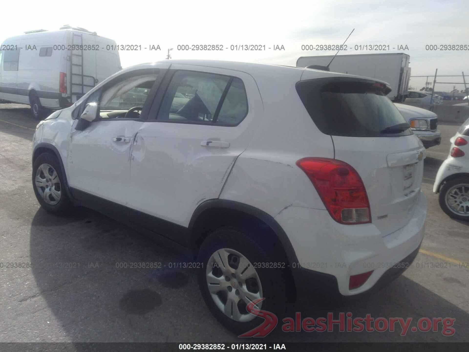 3GNCJKSB8HL272628 2017 CHEVROLET TRAX