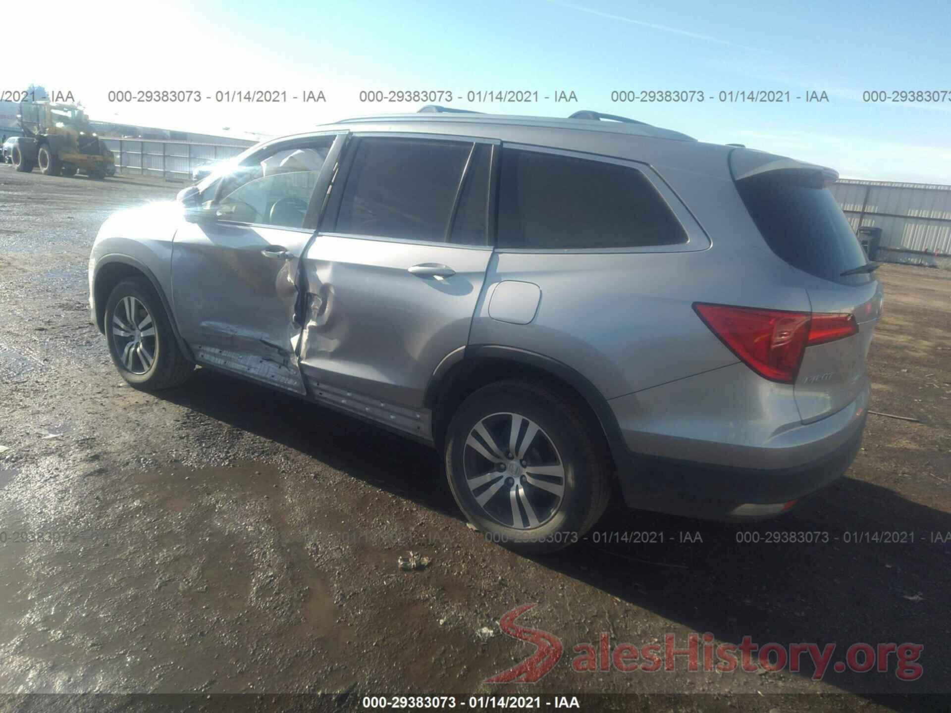 5FNYF6H66GB123908 2016 HONDA PILOT