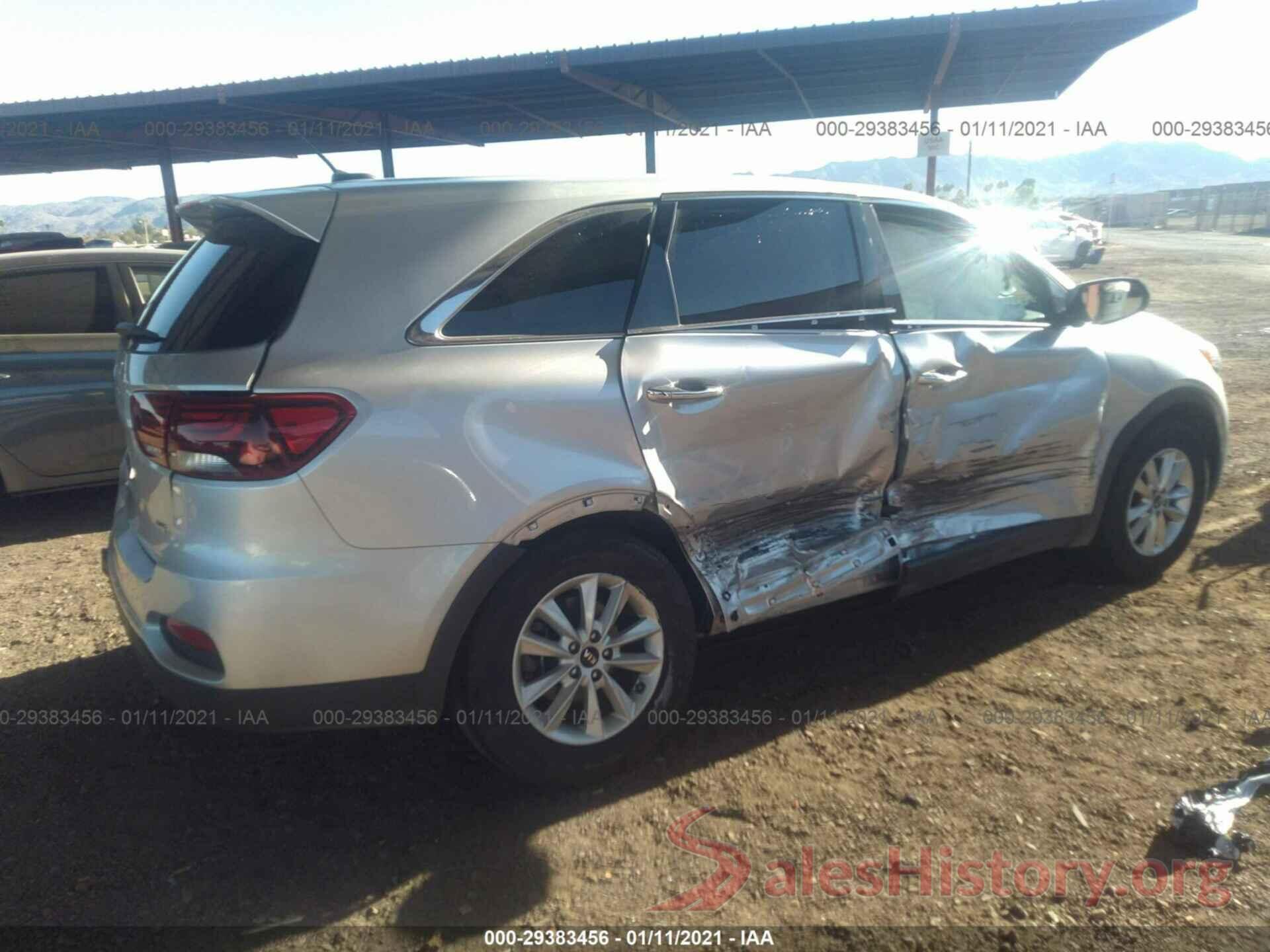 5XYPG4A50KG463135 2019 KIA SORENTO