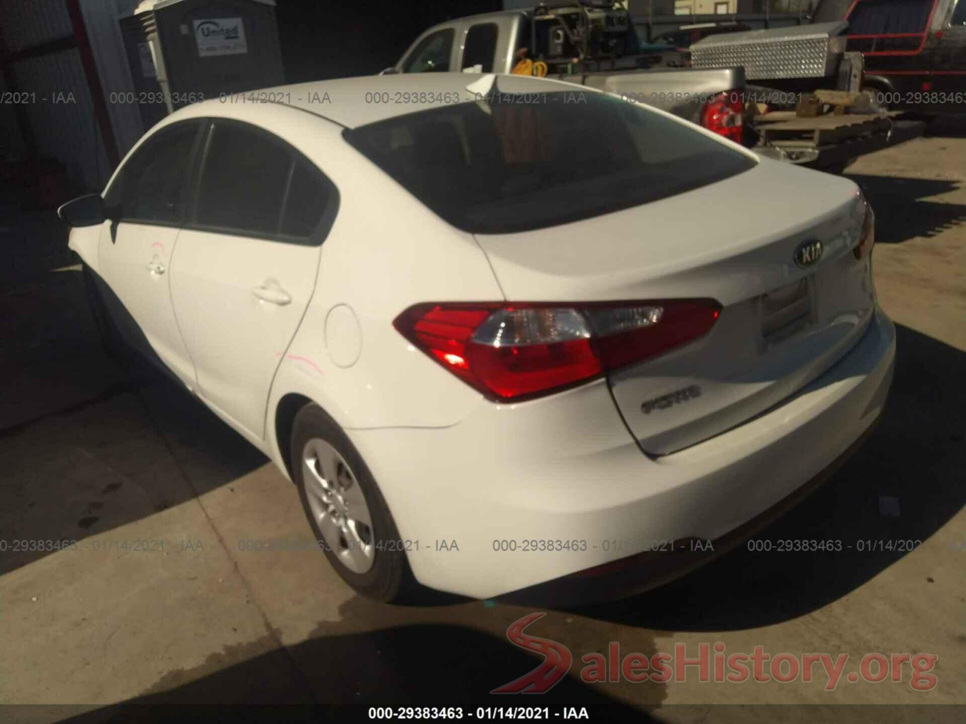 KNAFK4A61G5605900 2016 KIA FORTE