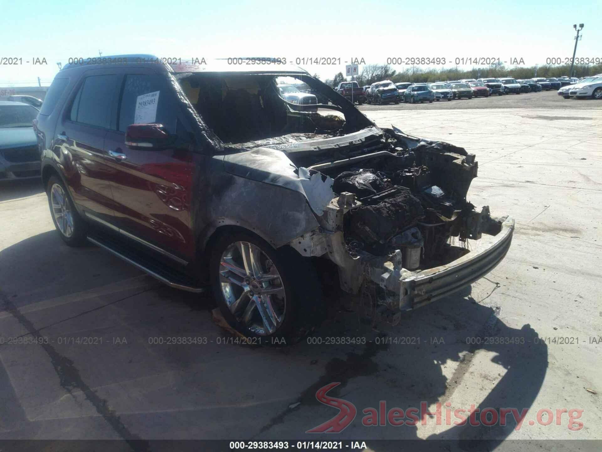 1FM5K7F8XHGE36634 2017 FORD EXPLORER