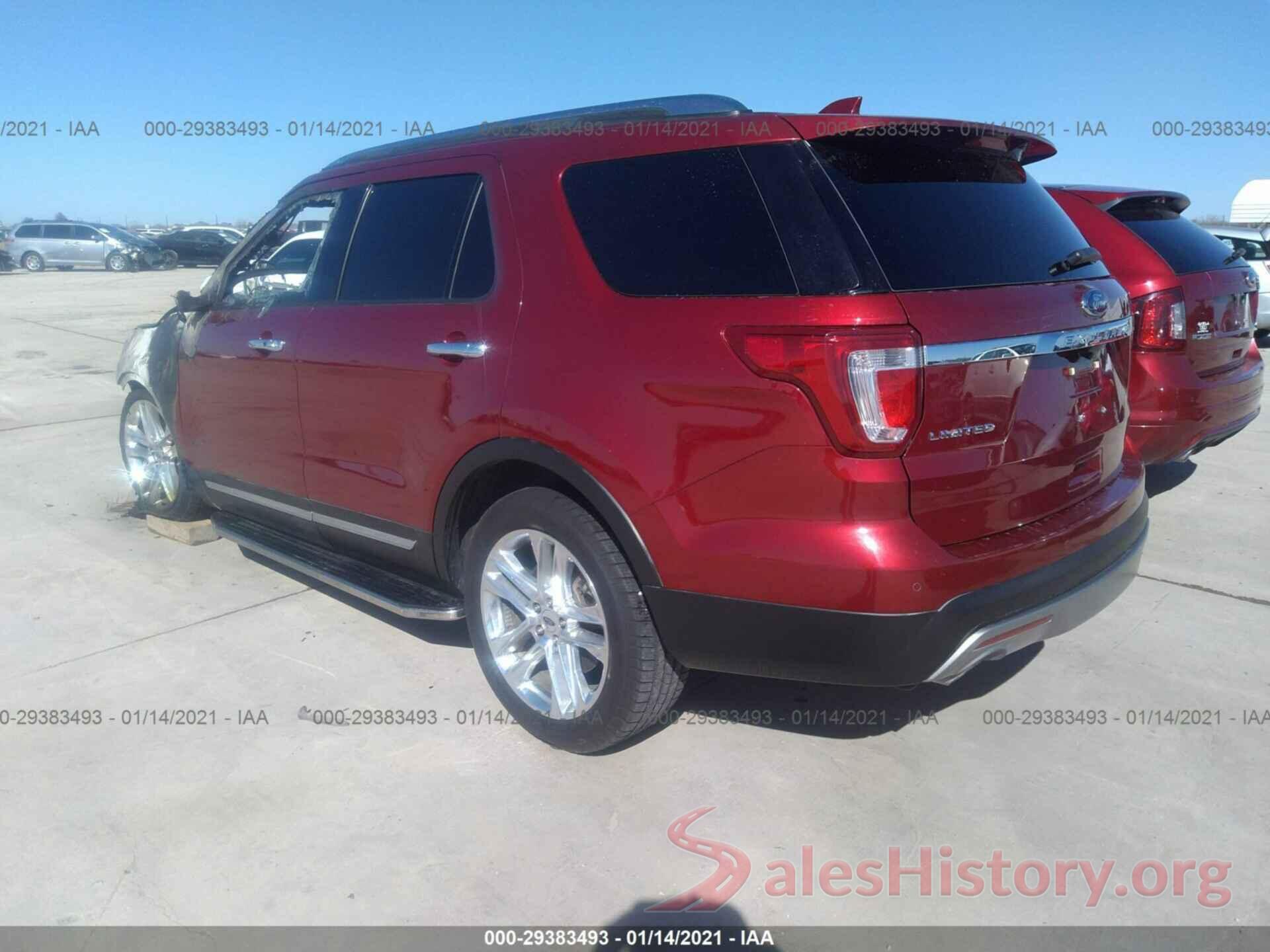 1FM5K7F8XHGE36634 2017 FORD EXPLORER