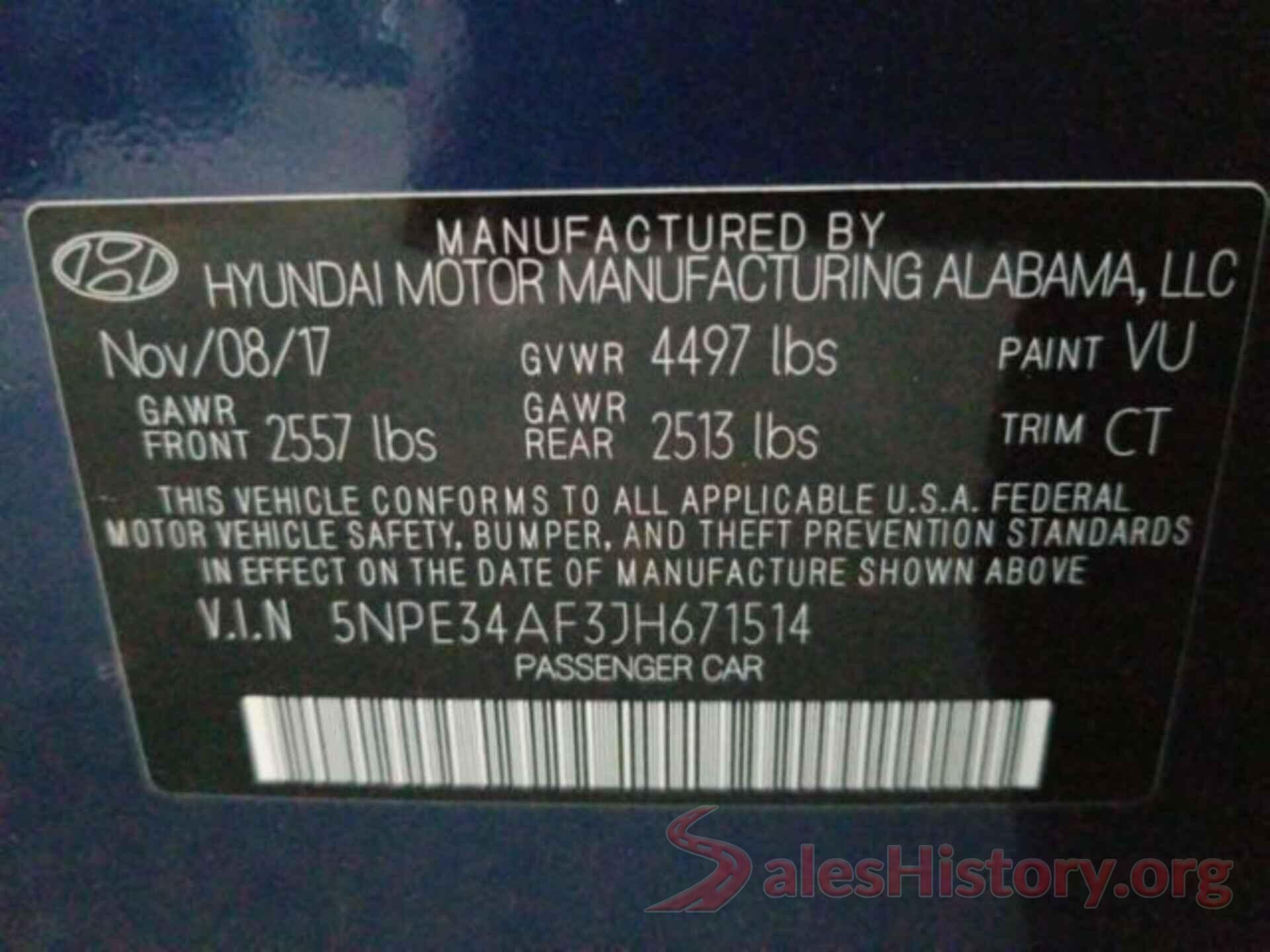 5NPE34AF3JH671514 2018 HYUNDAI SONATA