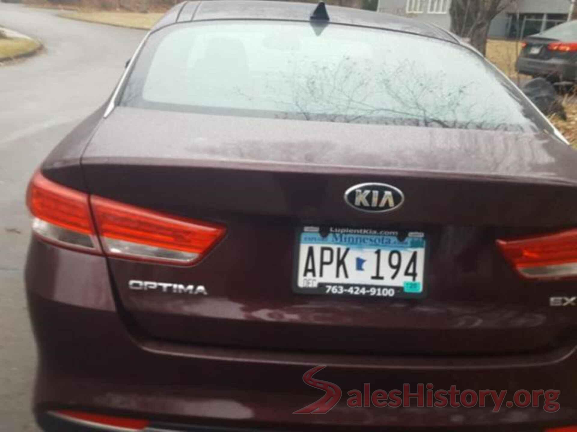 5XXGU4L38HG166227 2017 KIA OPTIMA