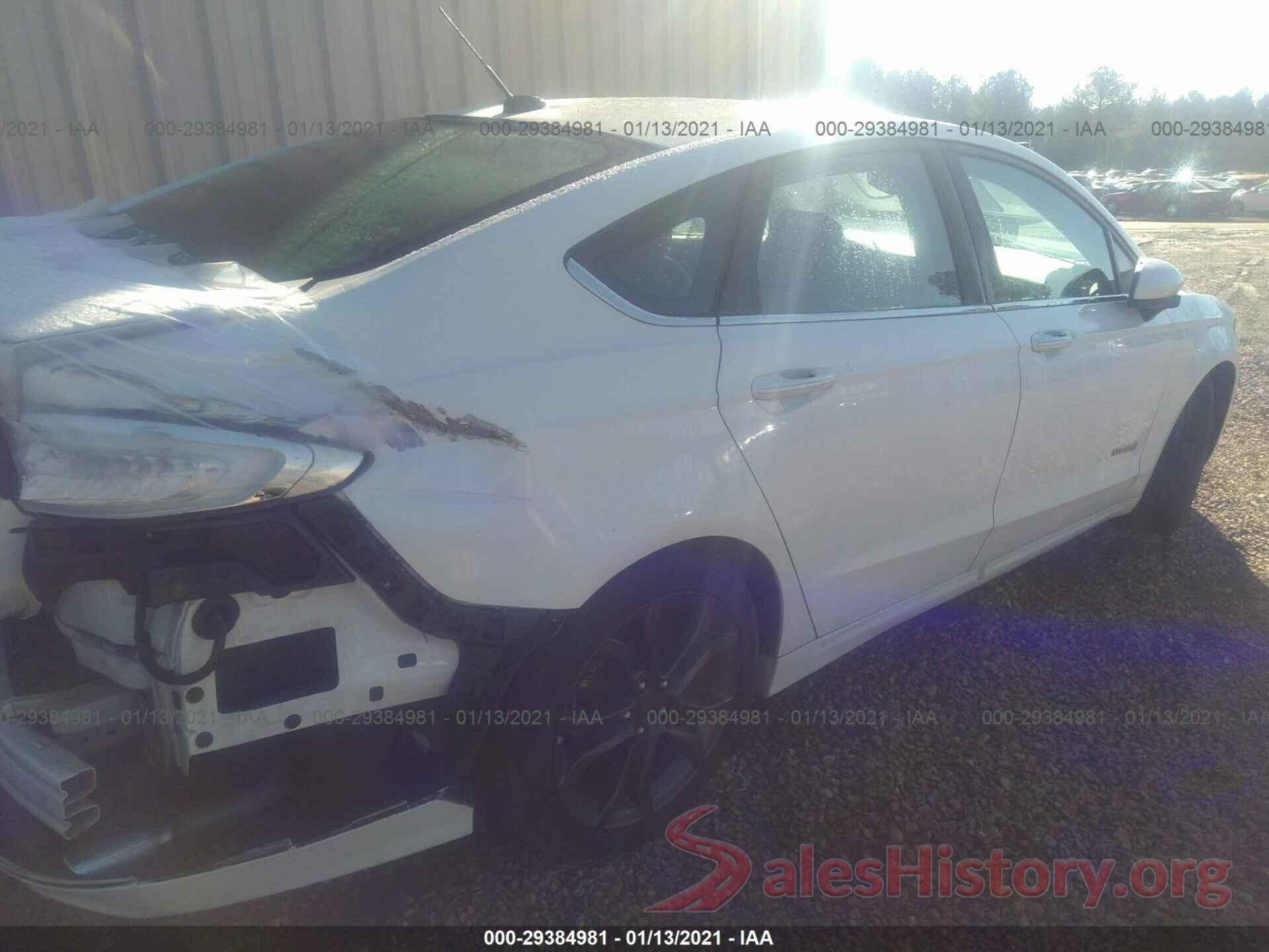 3FA6P0LU9JR146294 2018 FORD FUSION HYBRID