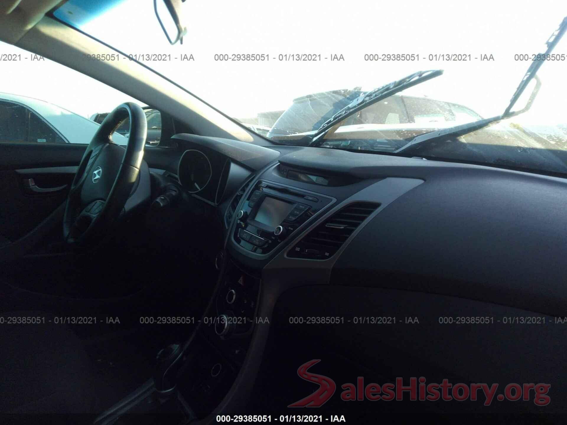 KMHDH4AE9GU566667 2016 HYUNDAI ELANTRA