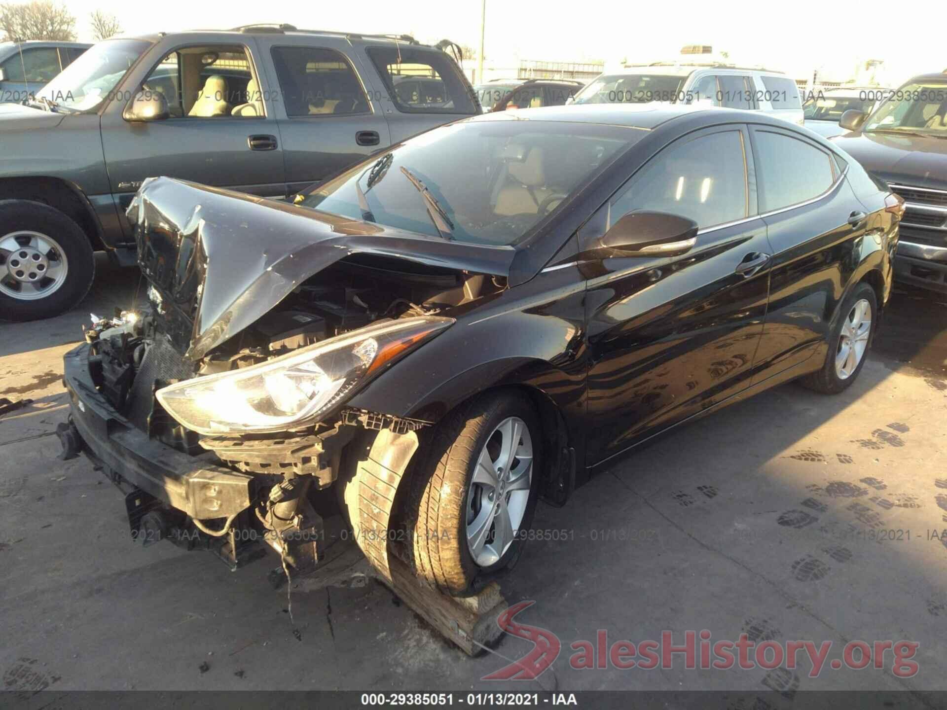 KMHDH4AE9GU566667 2016 HYUNDAI ELANTRA