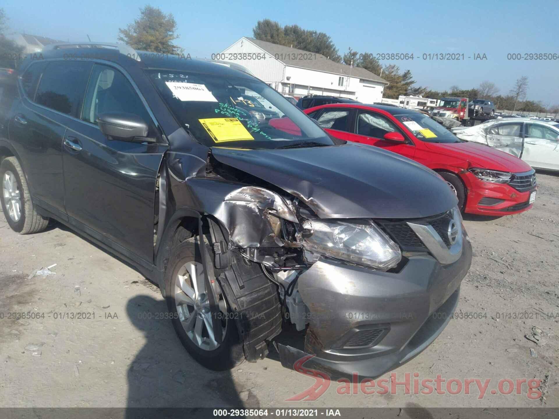 5N1AT2MV4GC890262 2016 NISSAN ROGUE