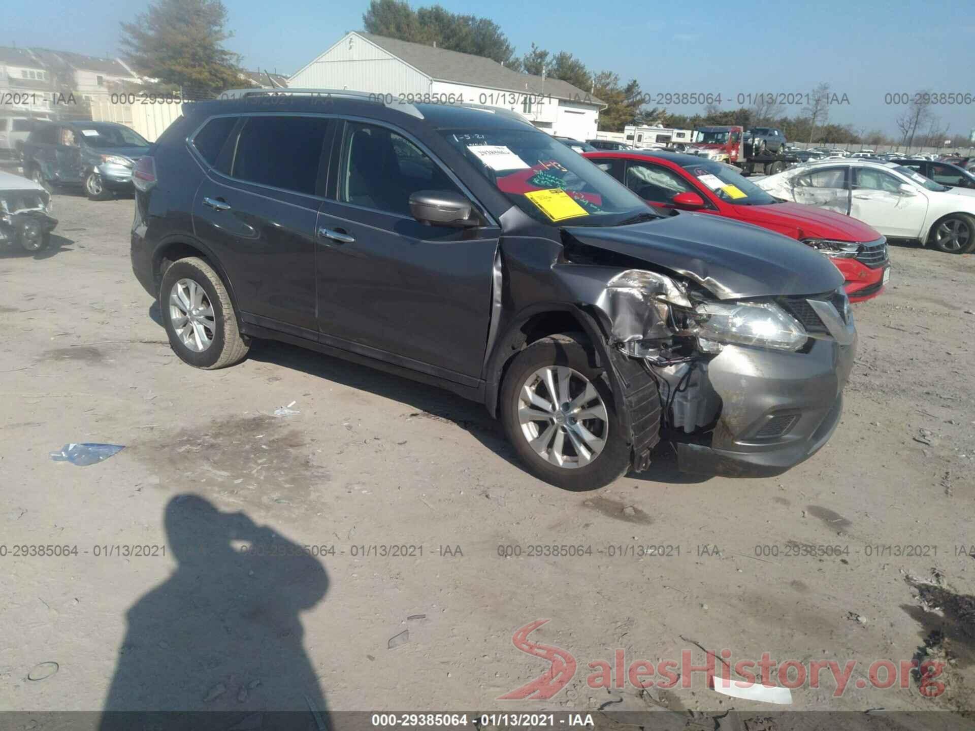 5N1AT2MV4GC890262 2016 NISSAN ROGUE