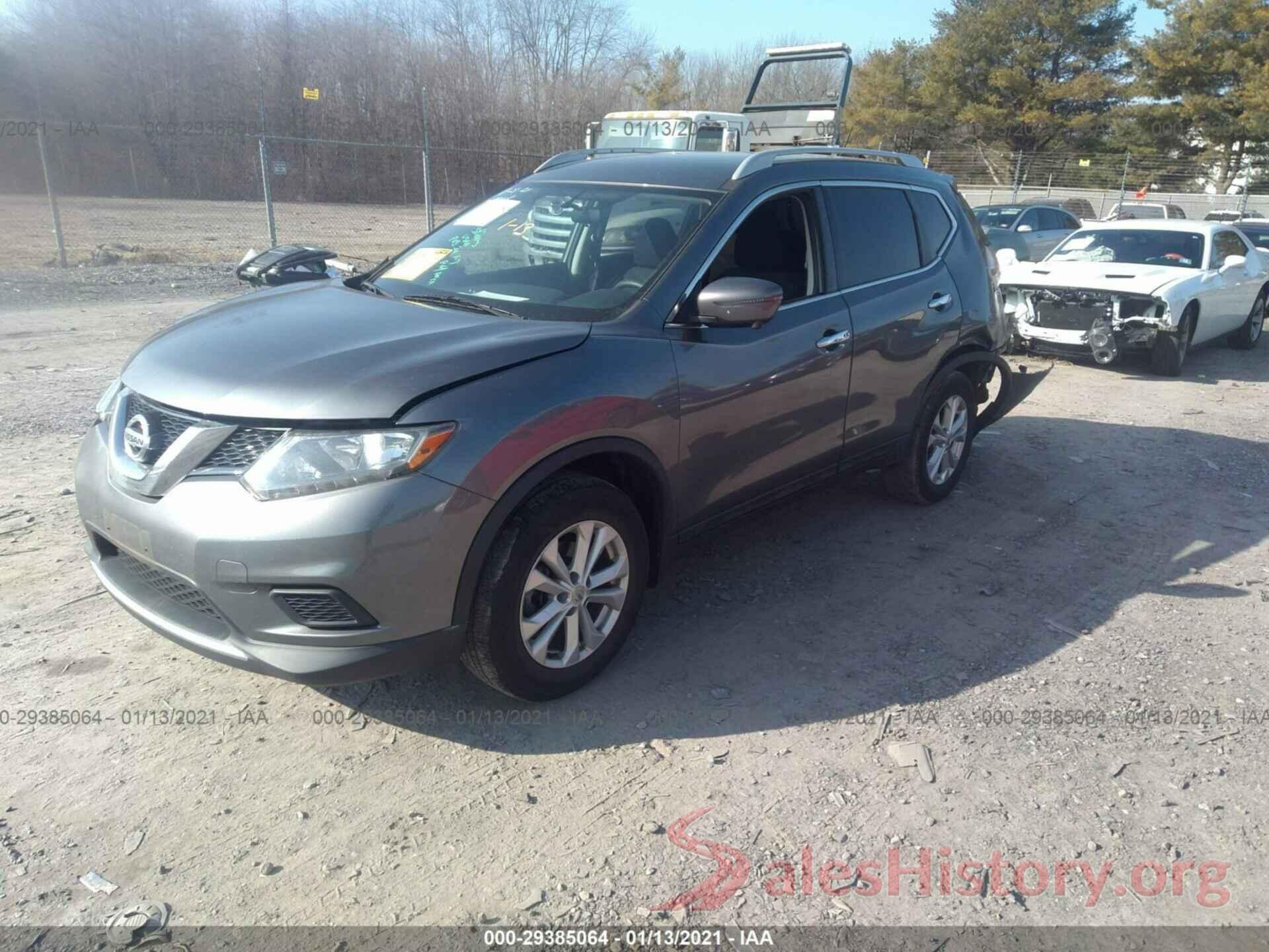 5N1AT2MV4GC890262 2016 NISSAN ROGUE