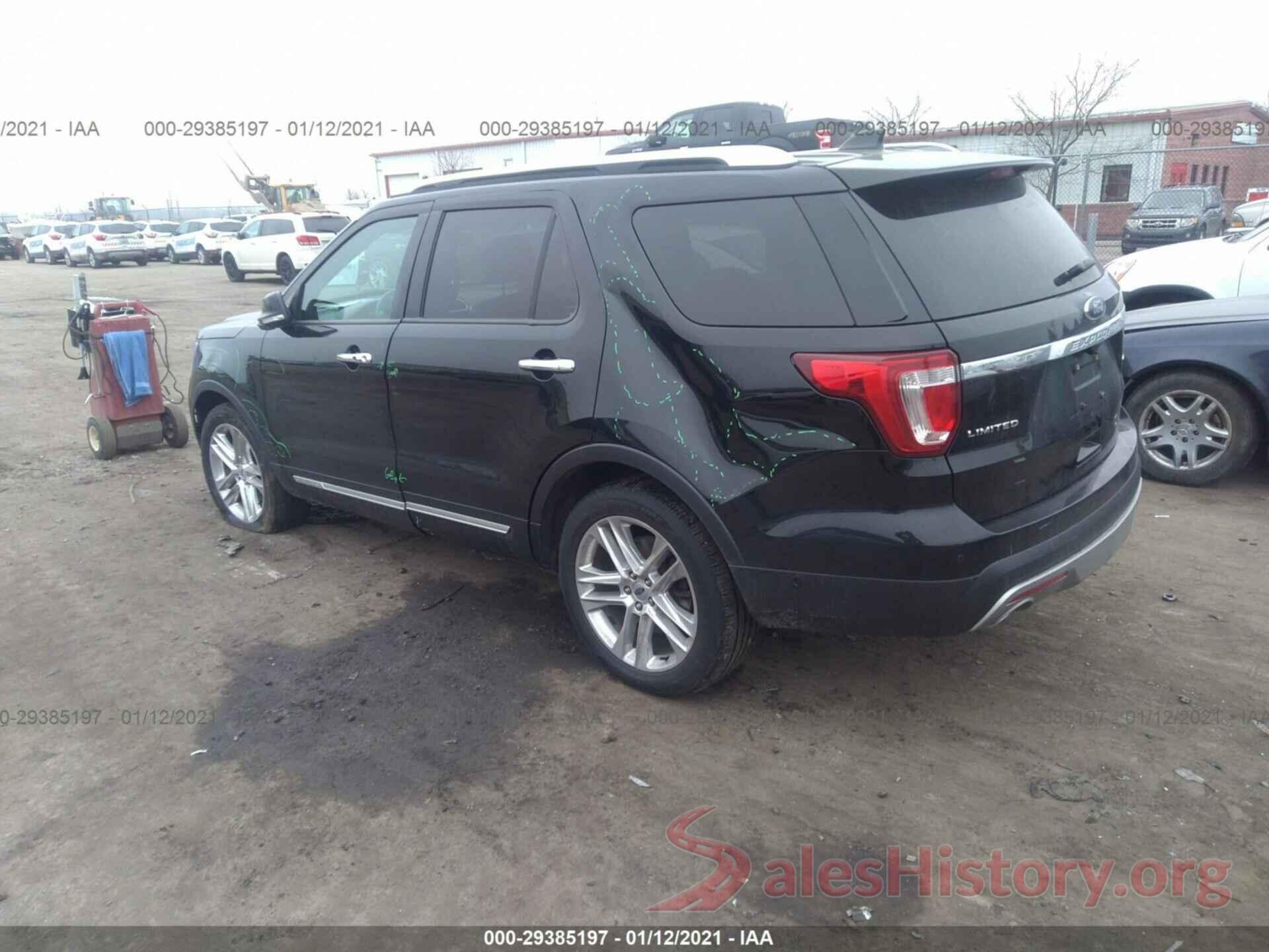 1FM5K8F85HGA42237 2017 FORD EXPLORER