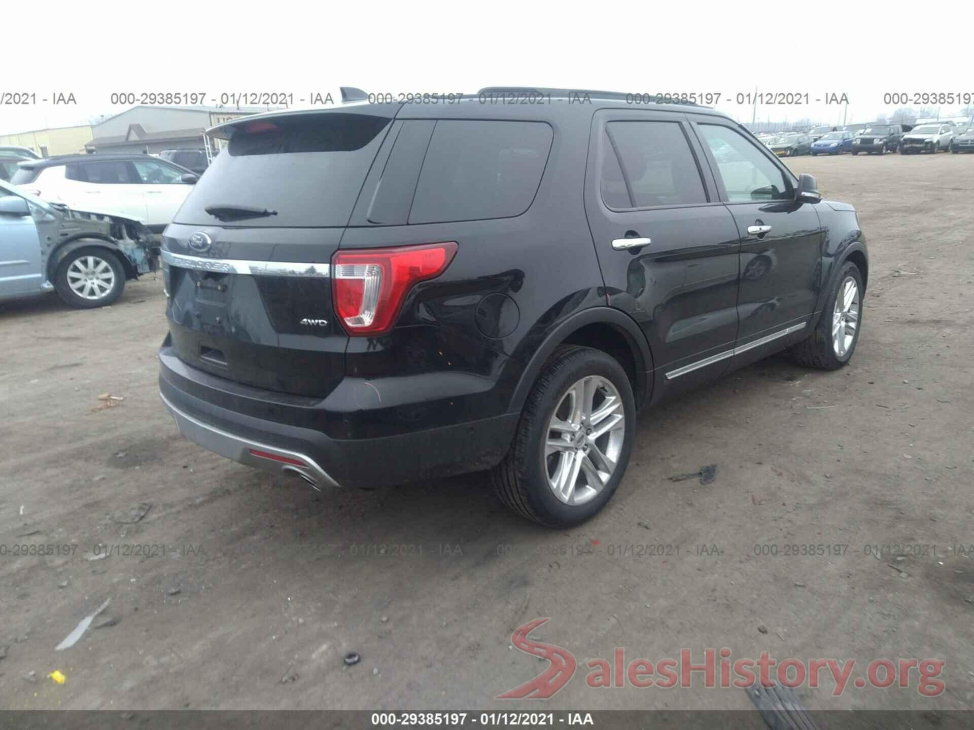 1FM5K8F85HGA42237 2017 FORD EXPLORER