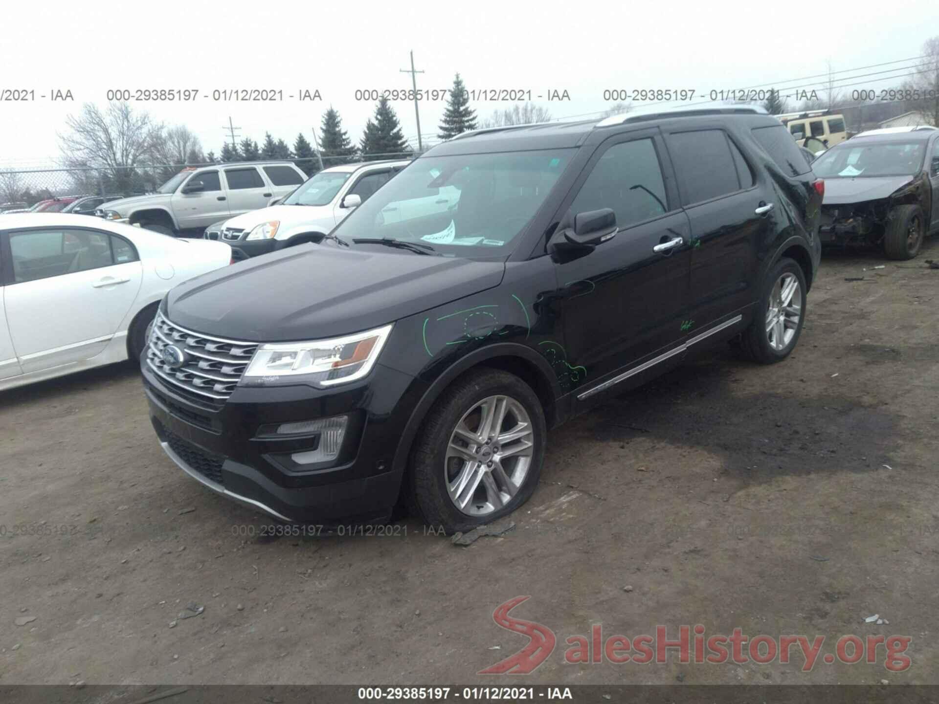 1FM5K8F85HGA42237 2017 FORD EXPLORER