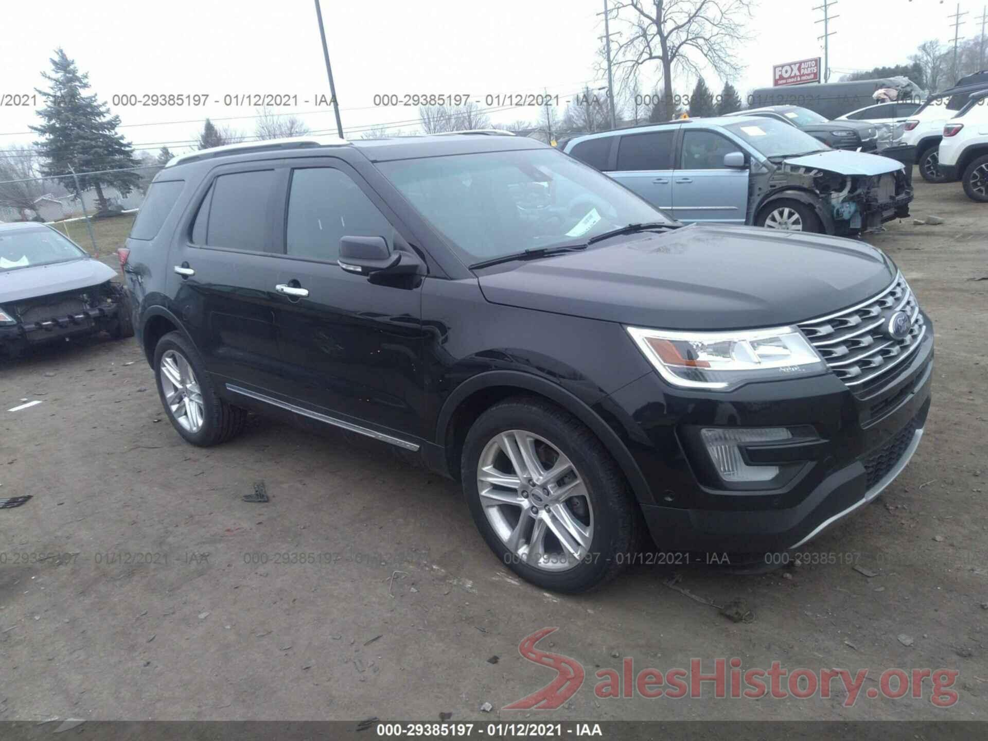 1FM5K8F85HGA42237 2017 FORD EXPLORER