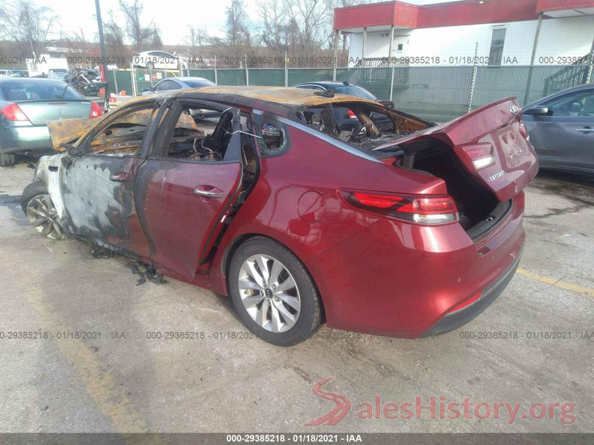 5XXGT4L37JG202983 2018 KIA OPTIMA