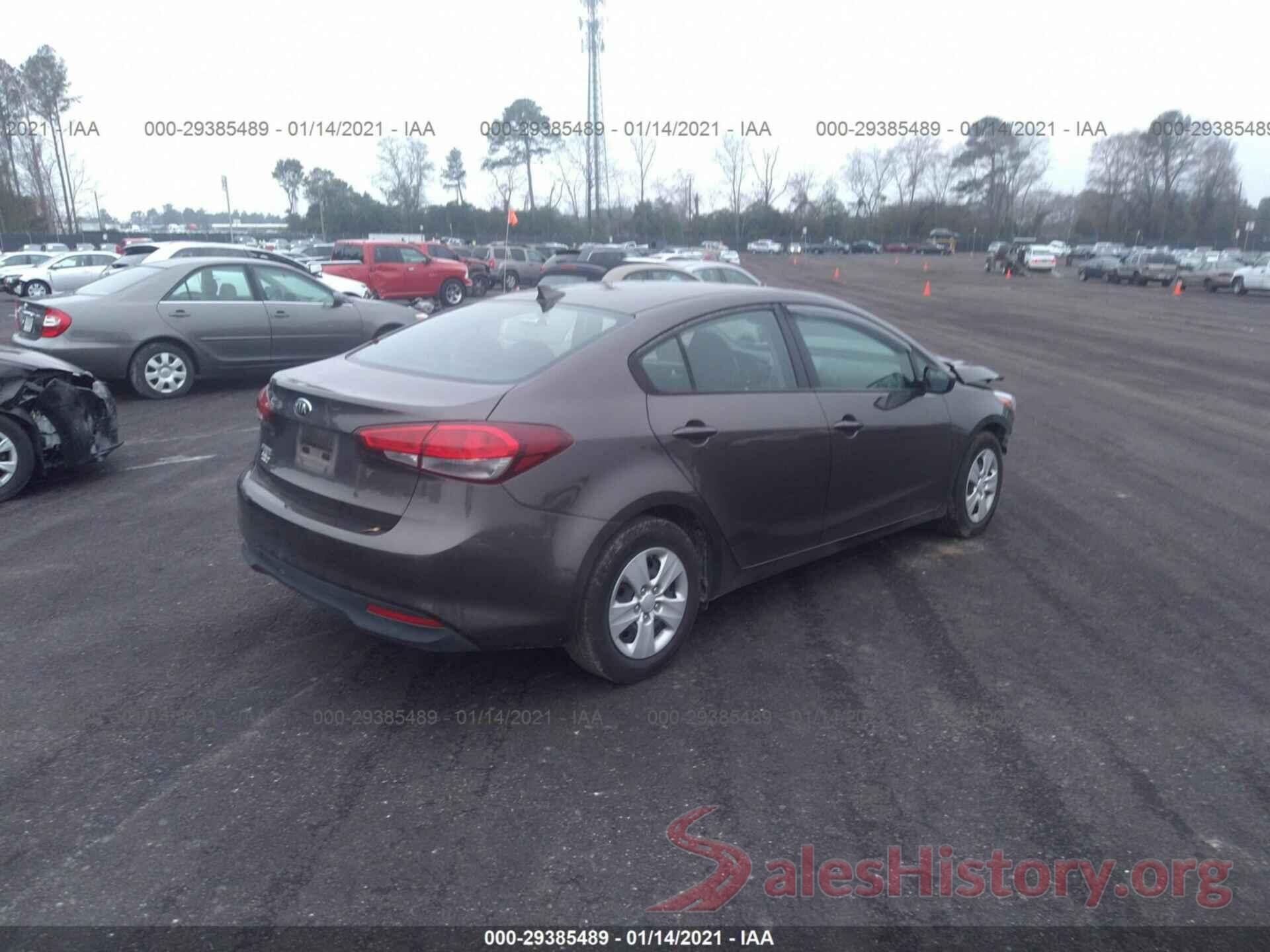 3KPFK4A76HE153203 2017 KIA FORTE