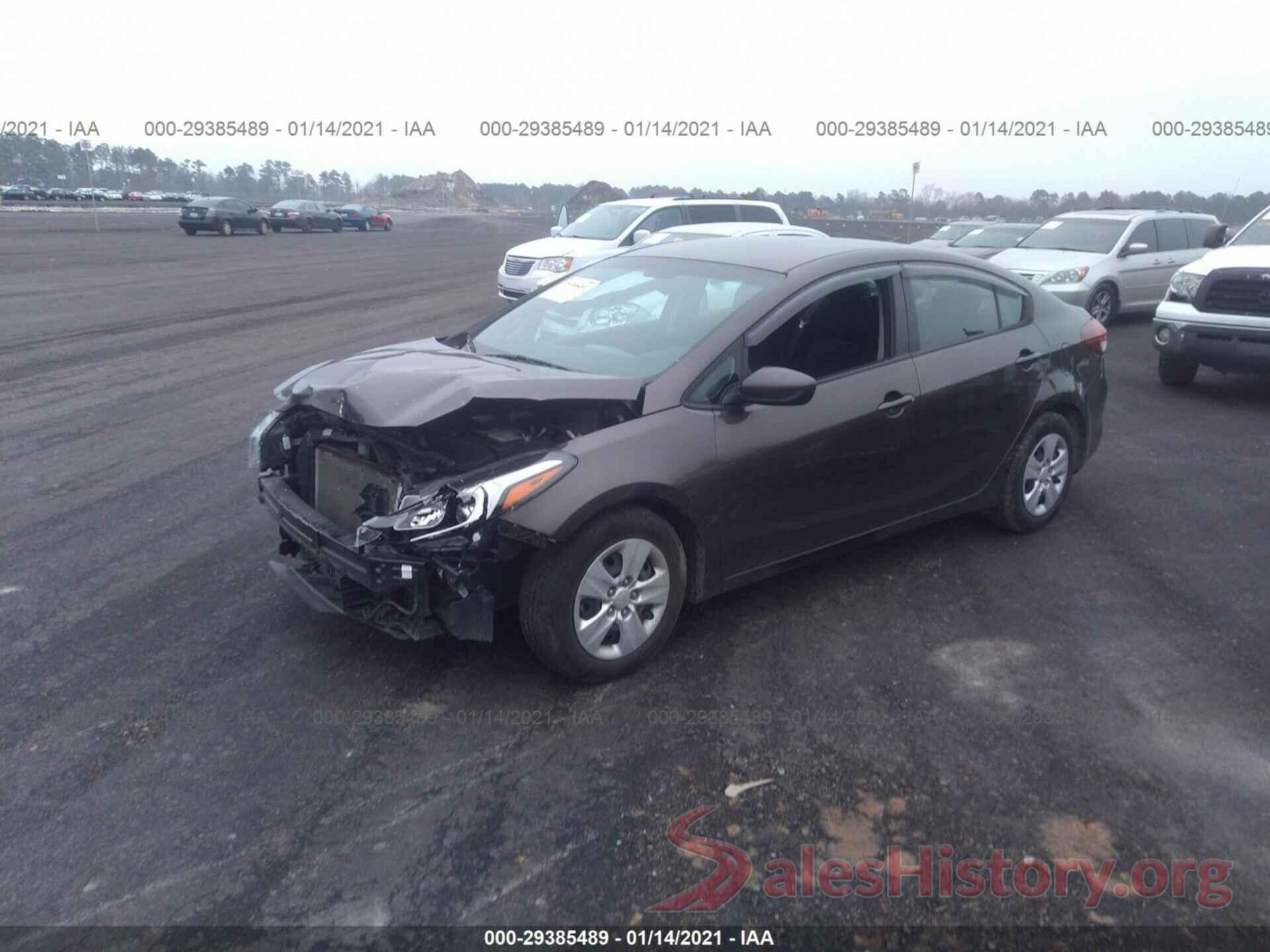 3KPFK4A76HE153203 2017 KIA FORTE