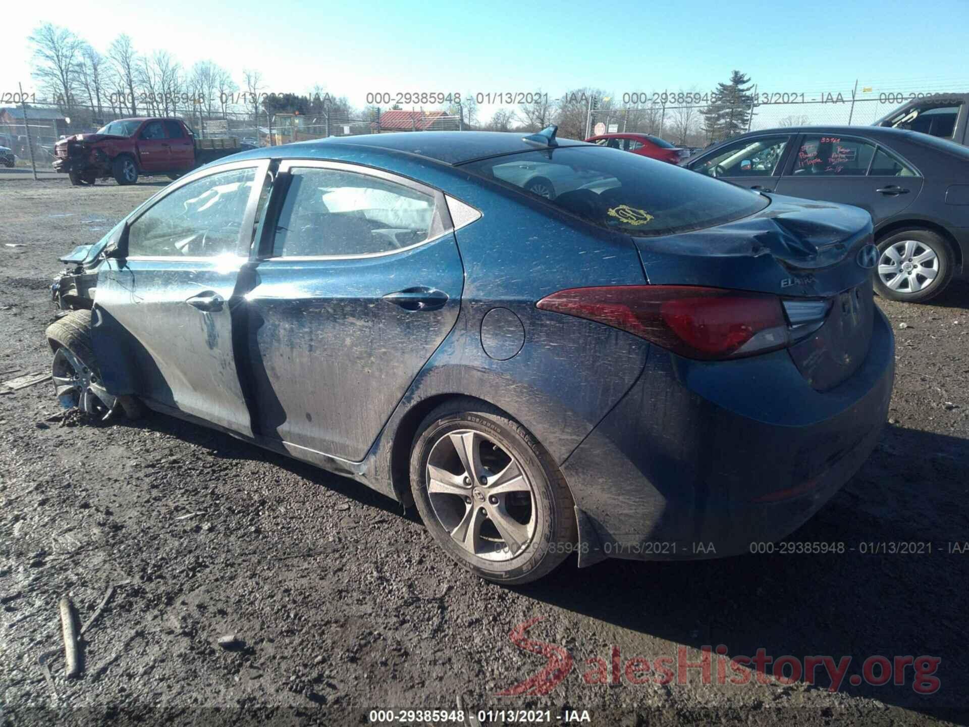 KMHDH4AE9GU486818 2016 HYUNDAI ELANTRA