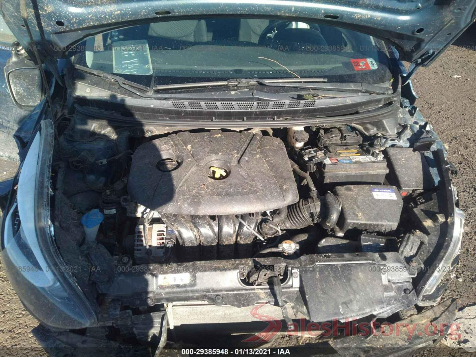 KMHDH4AE9GU486818 2016 HYUNDAI ELANTRA