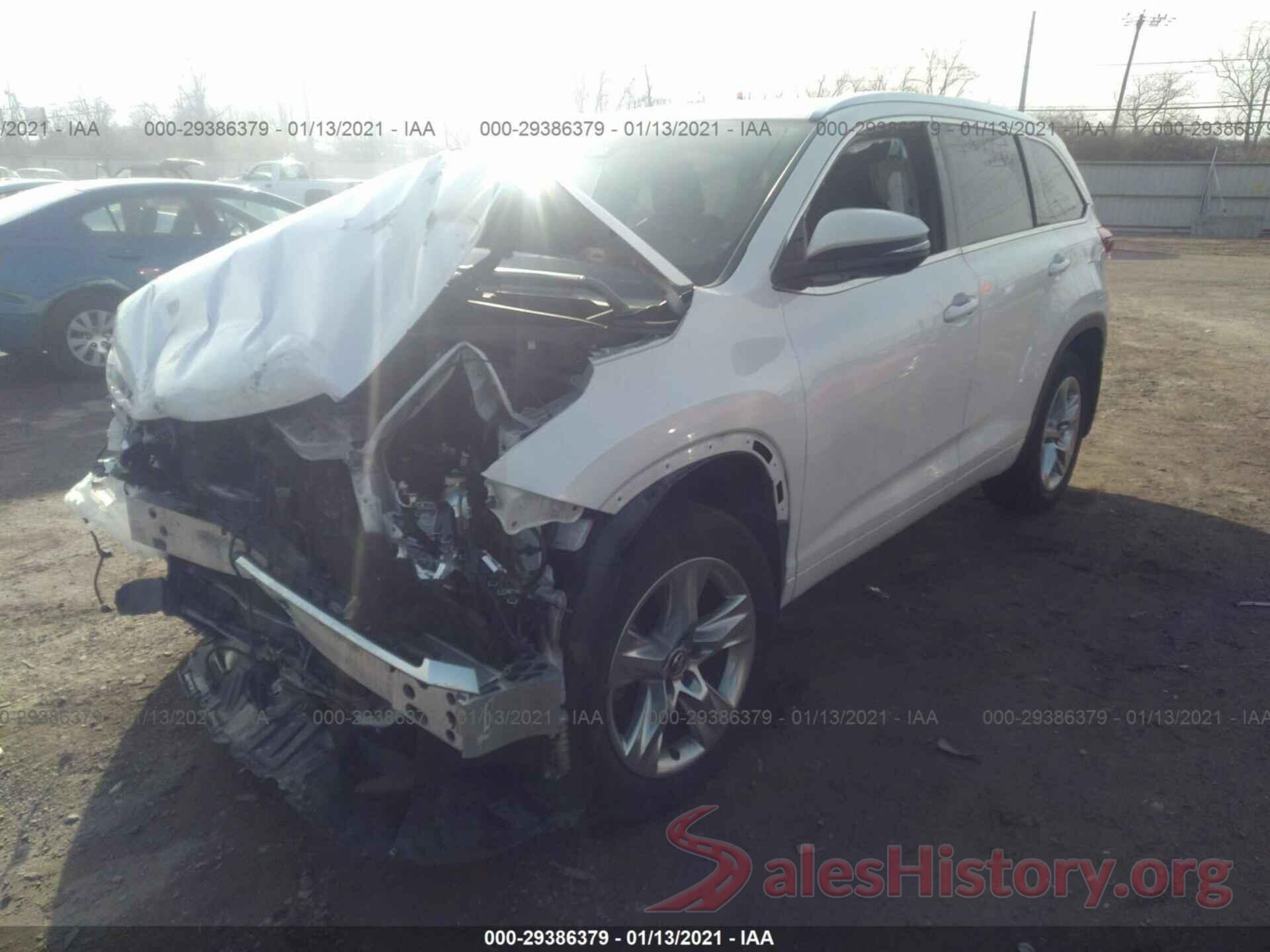 5TDDZRFH3HS364589 2017 TOYOTA HIGHLANDER