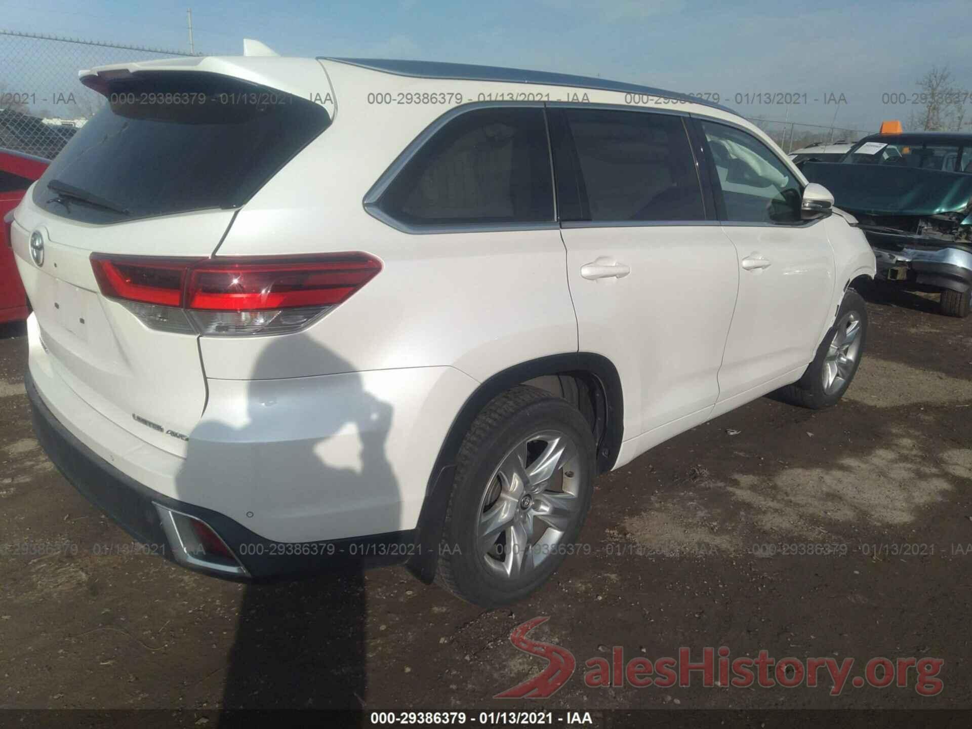 5TDDZRFH3HS364589 2017 TOYOTA HIGHLANDER