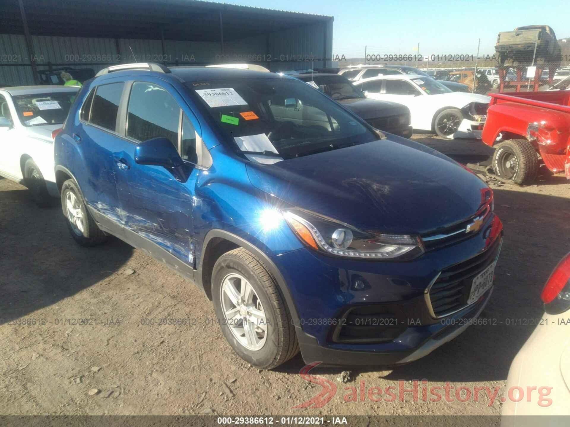 3GNCJLSB3HL145274 2017 CHEVROLET TRAX