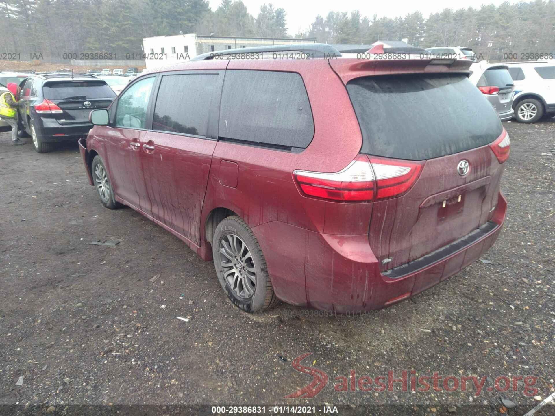 5TDYZ3DC0KS981834 2019 TOYOTA SIENNA