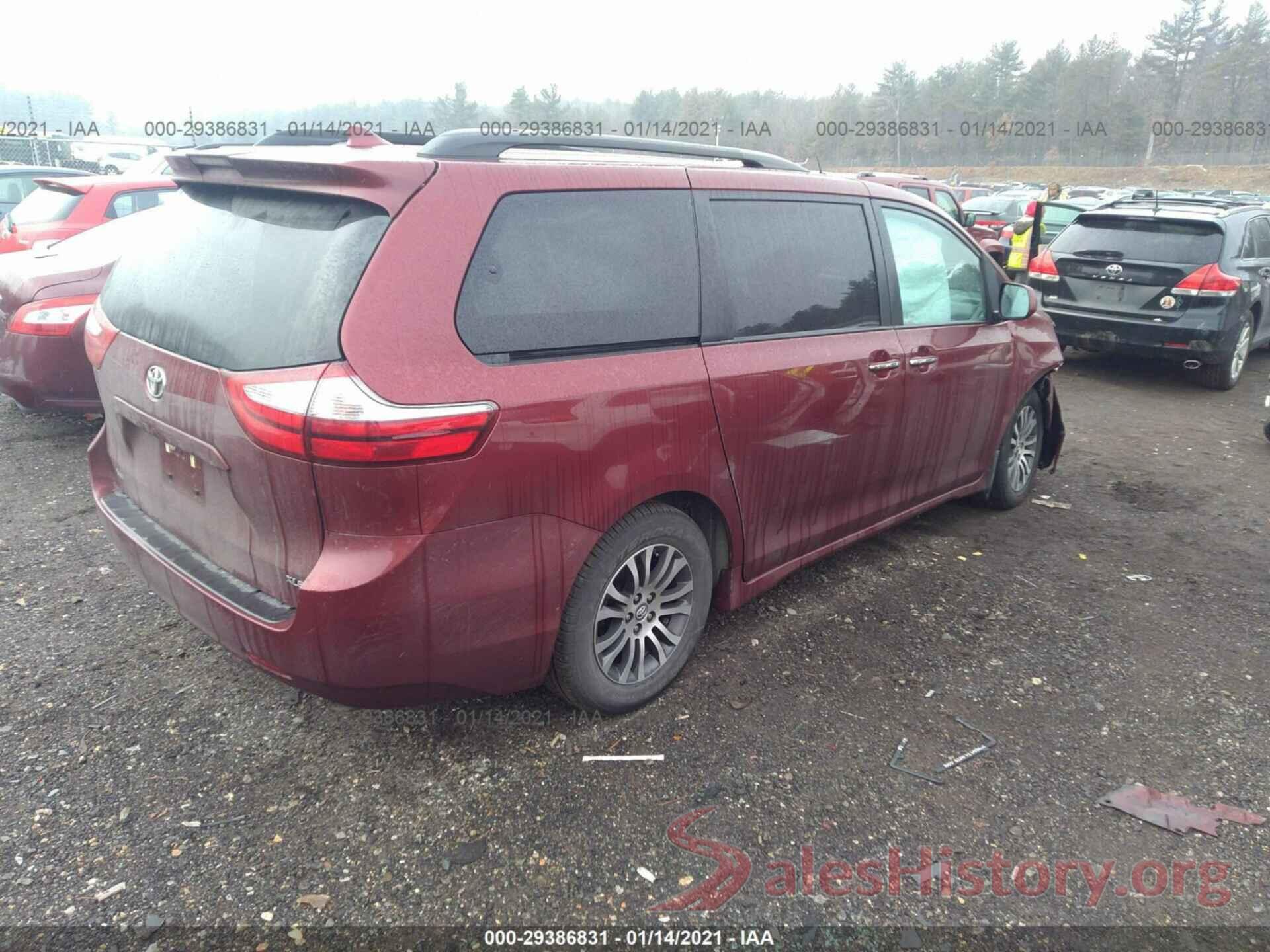 5TDYZ3DC0KS981834 2019 TOYOTA SIENNA