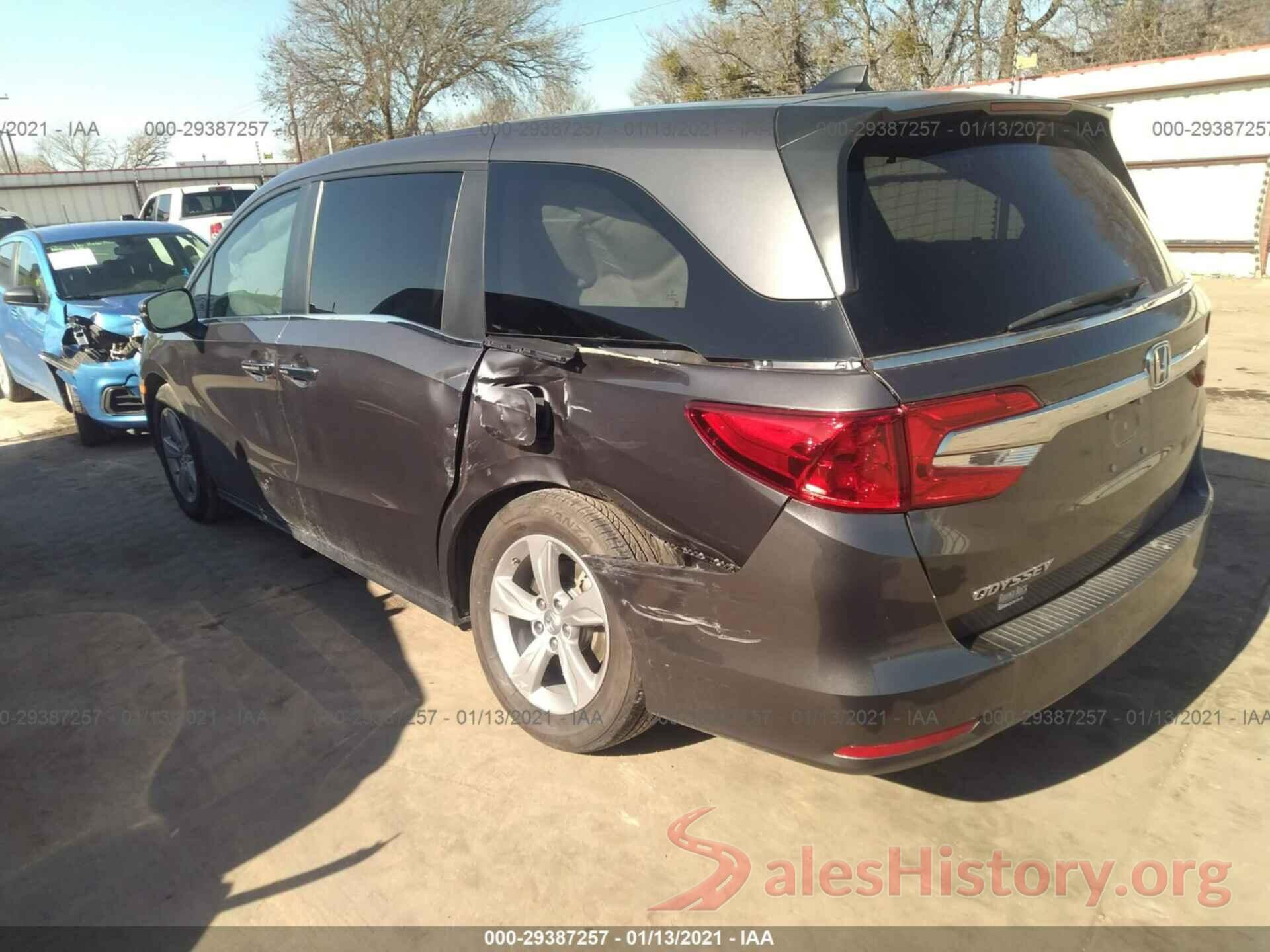 5FNRL6H76KB126712 2019 HONDA ODYSSEY