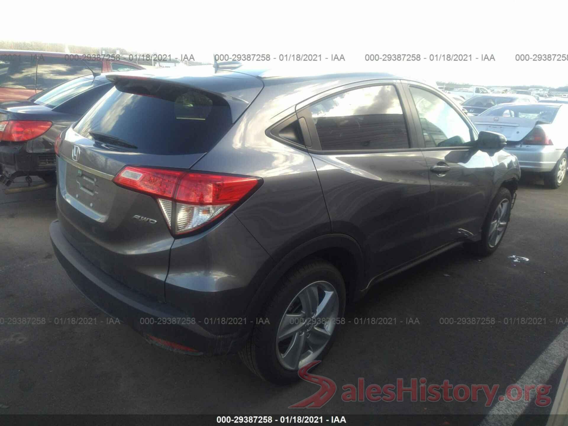 3CZRU6H50LM708016 2020 HONDA HR-V