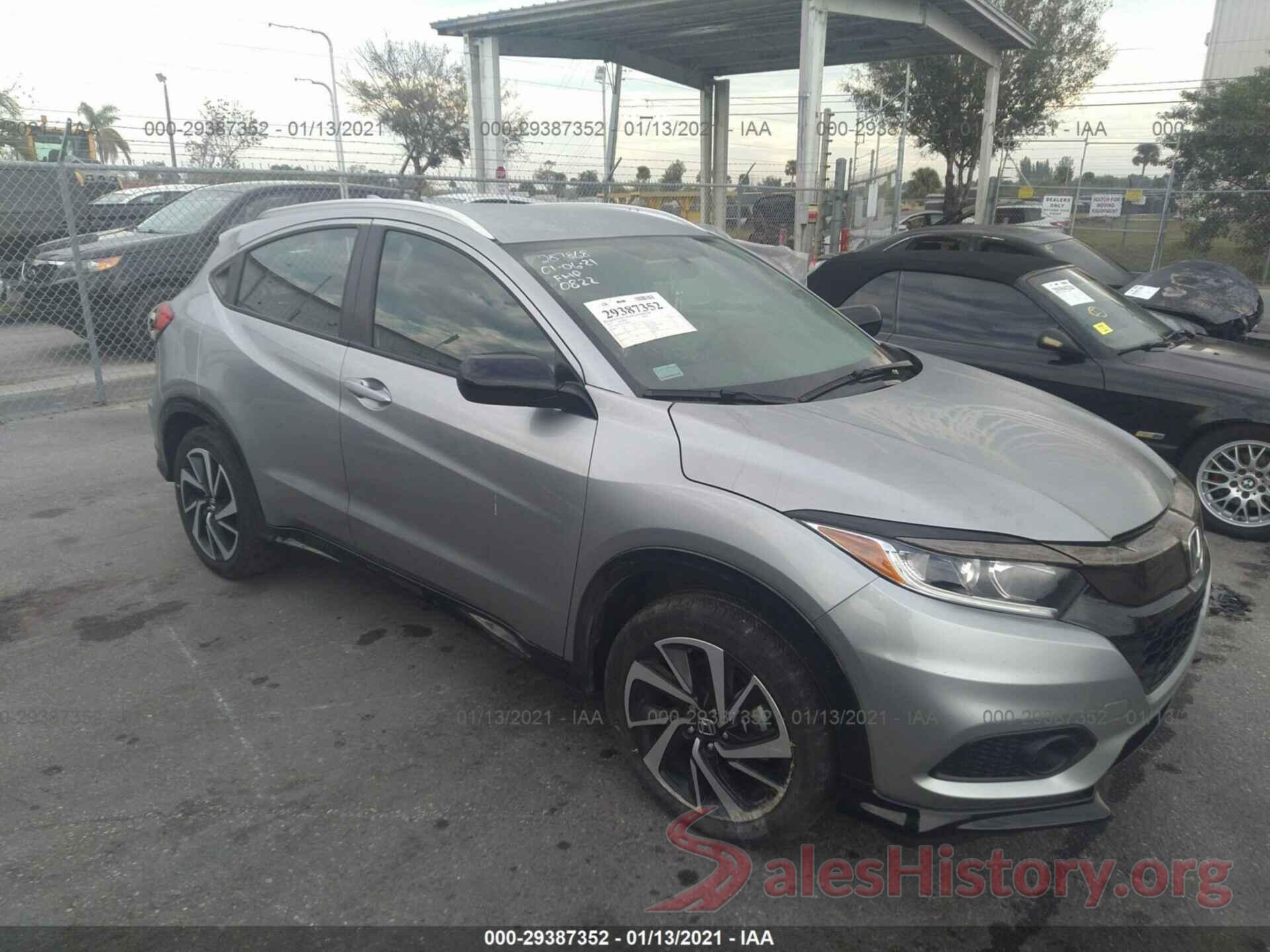 3CZRU5H13KG700822 2019 HONDA HR-V