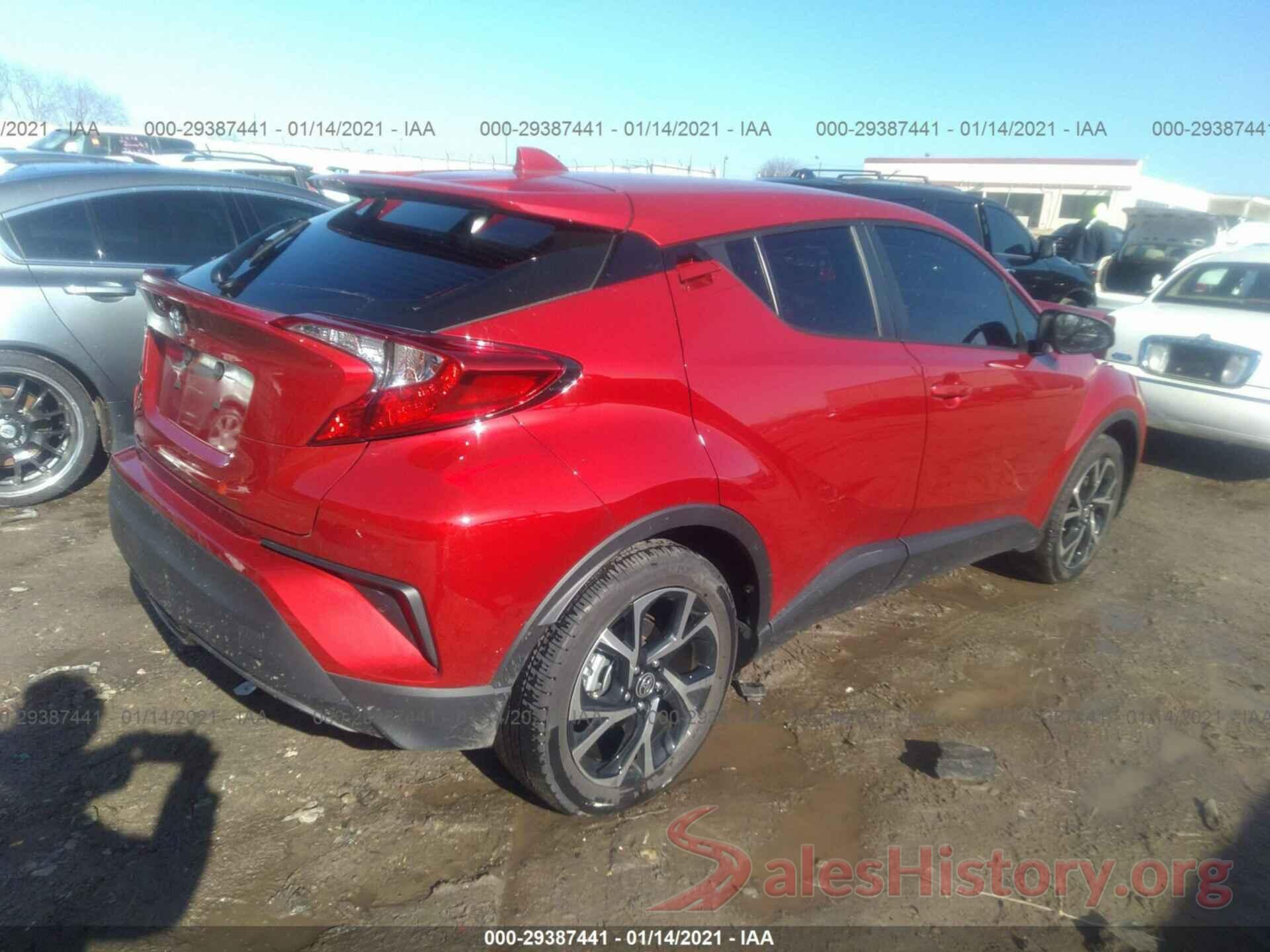 JTNKHMBX3L1064868 2020 TOYOTA C-HR