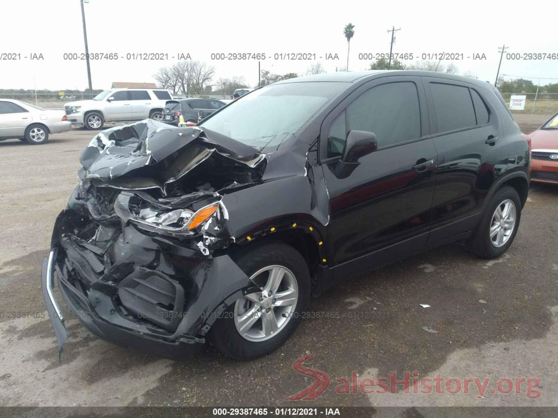 KL7CJKSB9LB315034 2020 CHEVROLET TRAX