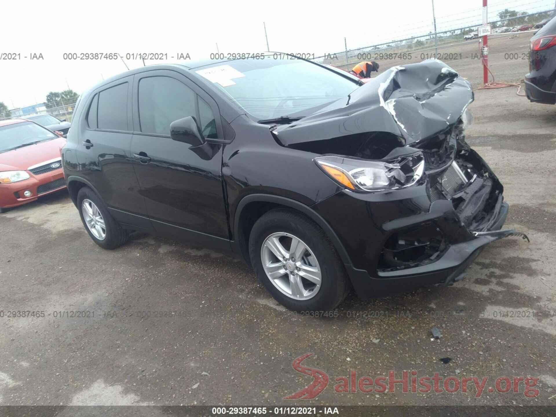 KL7CJKSB9LB315034 2020 CHEVROLET TRAX