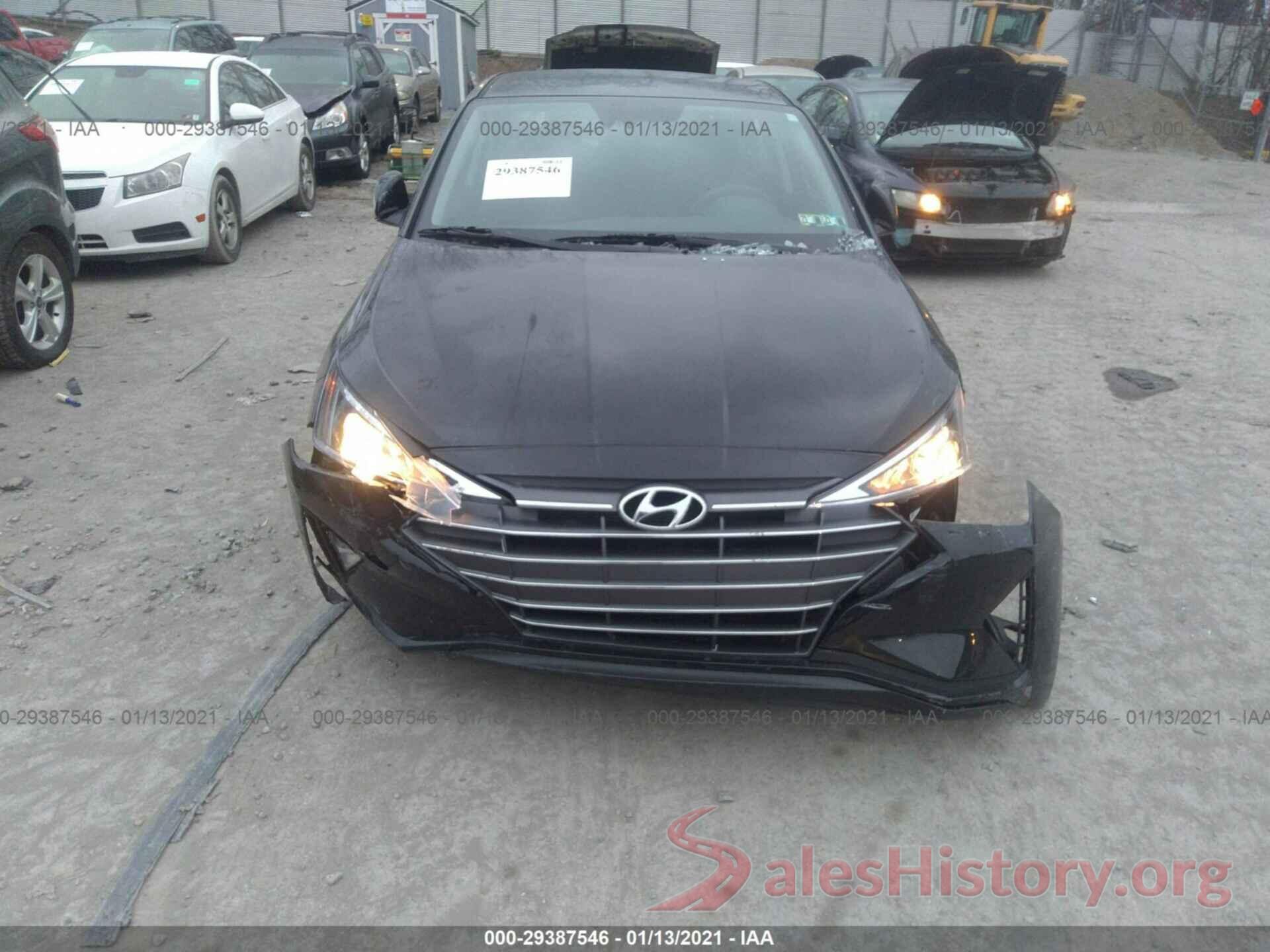 5NPD74LF6LH619343 2020 HYUNDAI ELANTRA