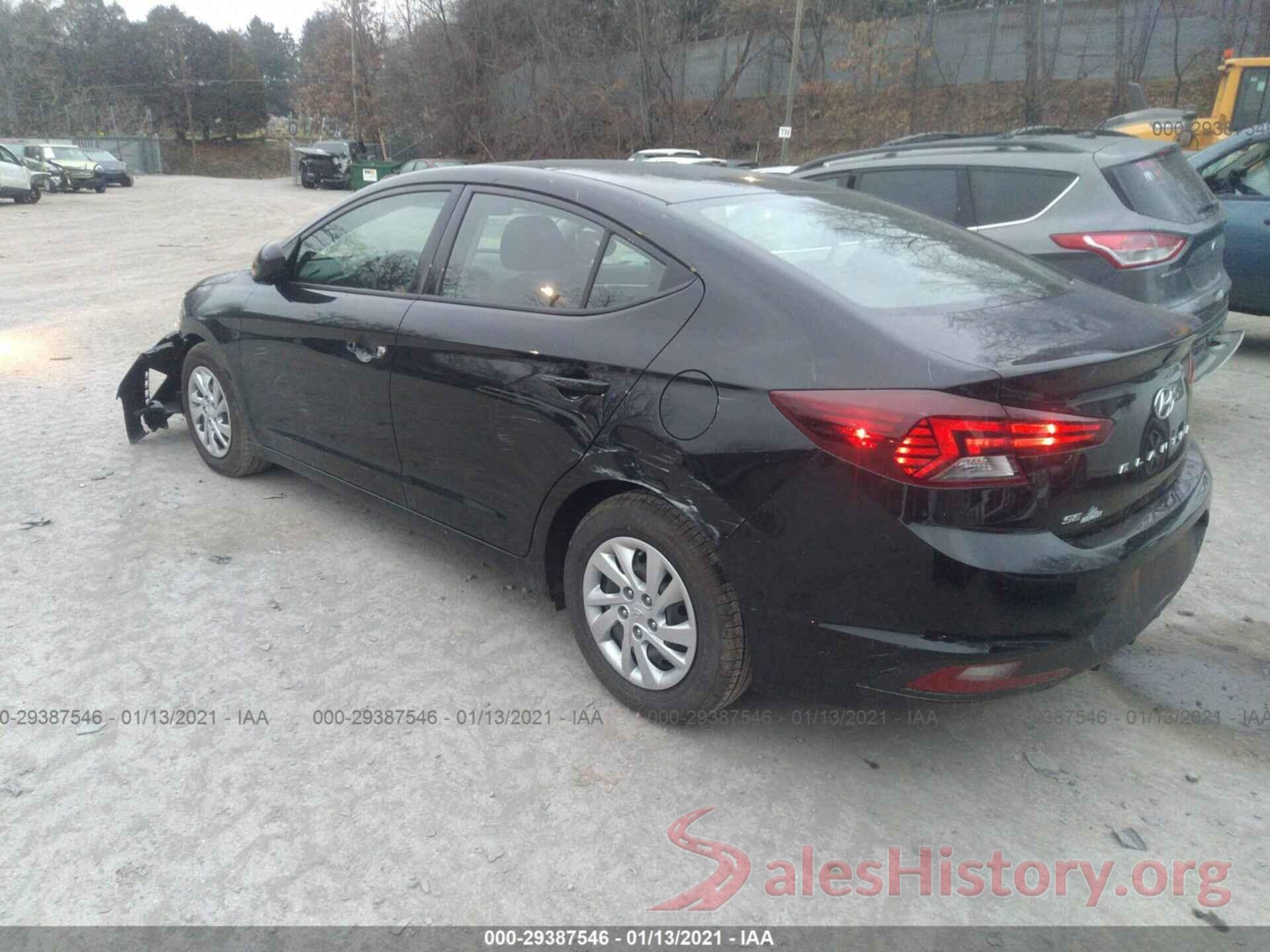 5NPD74LF6LH619343 2020 HYUNDAI ELANTRA