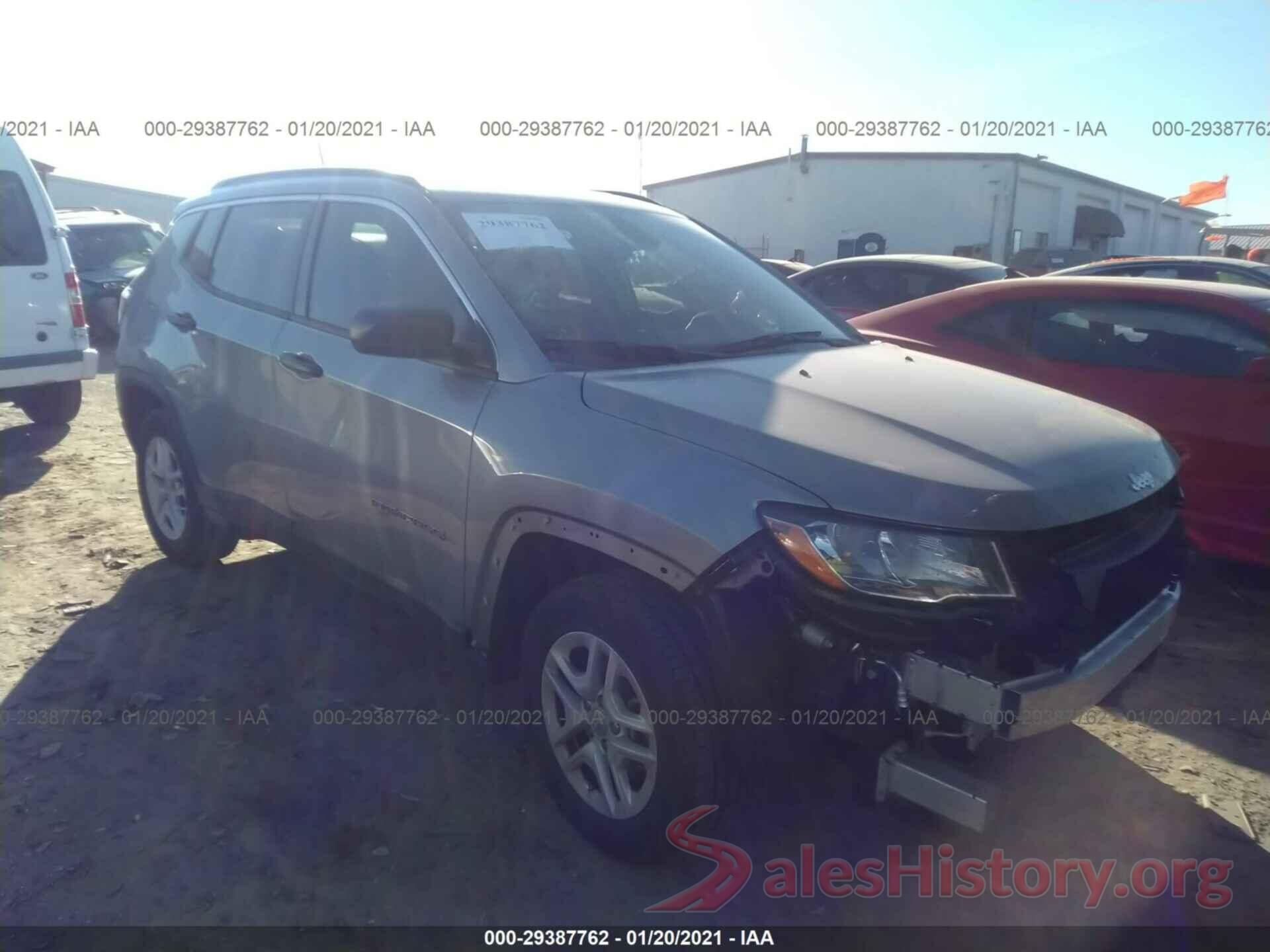 3C4NJCAB4LT253124 2020 JEEP COMPASS