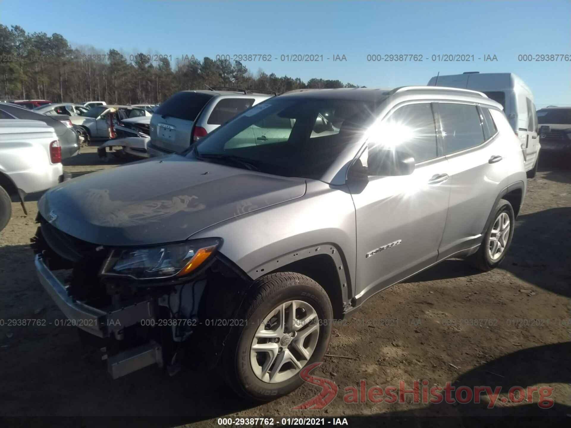 3C4NJCAB4LT253124 2020 JEEP COMPASS