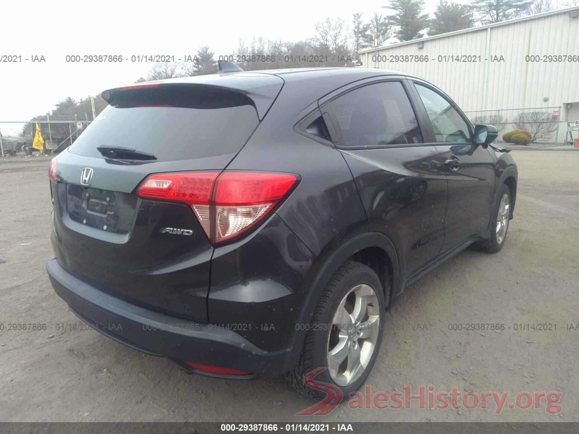 3CZRU6H58GM719349 2016 HONDA HR-V