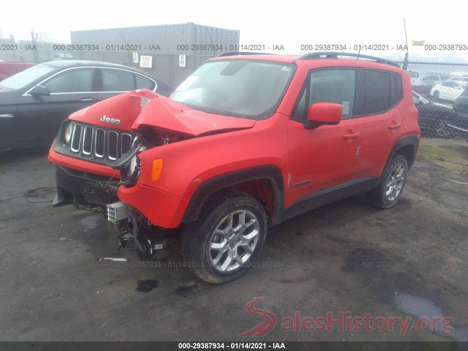 ZACCJBBB7JPG76557 2018 JEEP RENEGADE