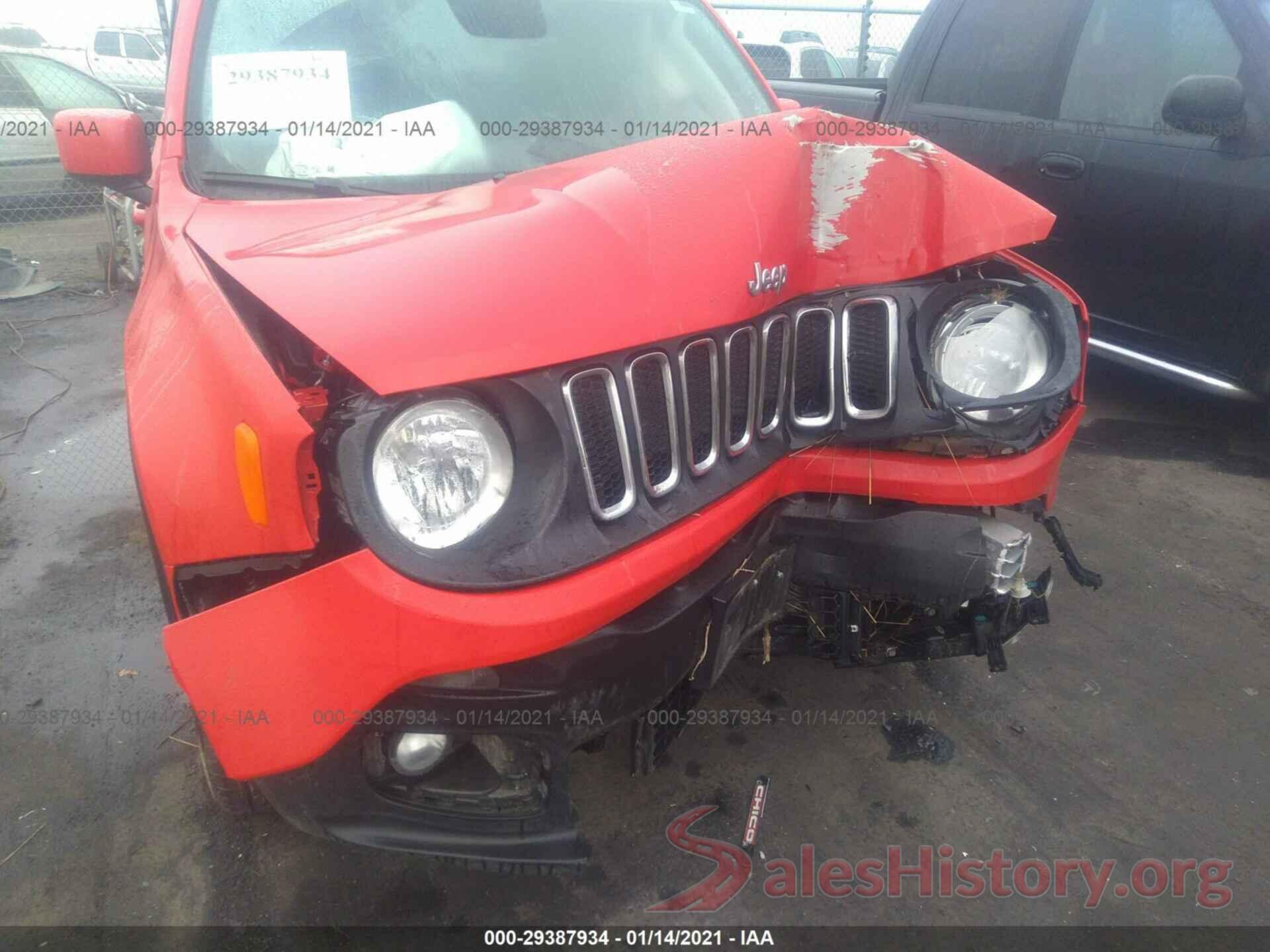 ZACCJBBB7JPG76557 2018 JEEP RENEGADE