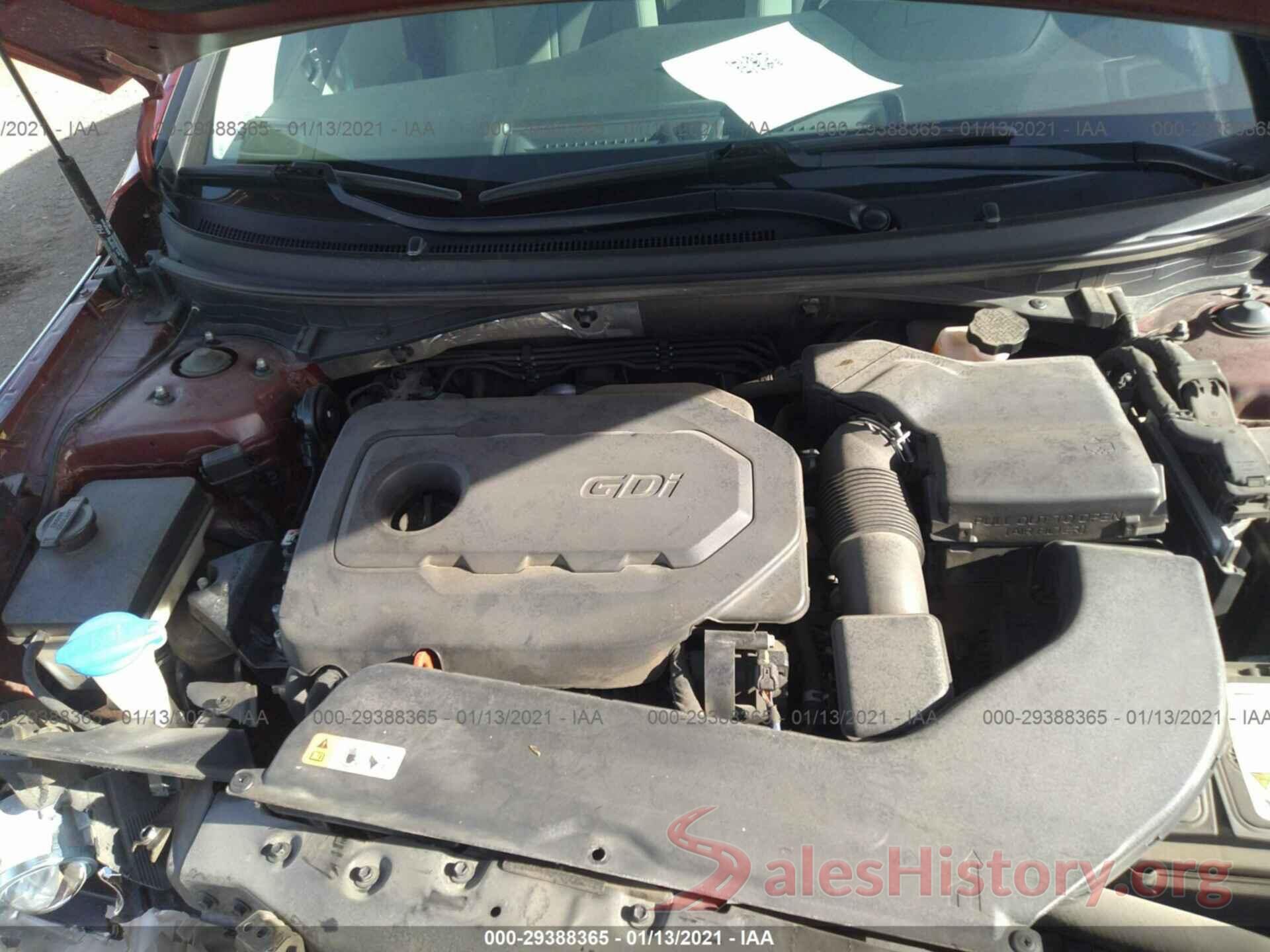 5NPE24AF0GH392419 2016 HYUNDAI SONATA